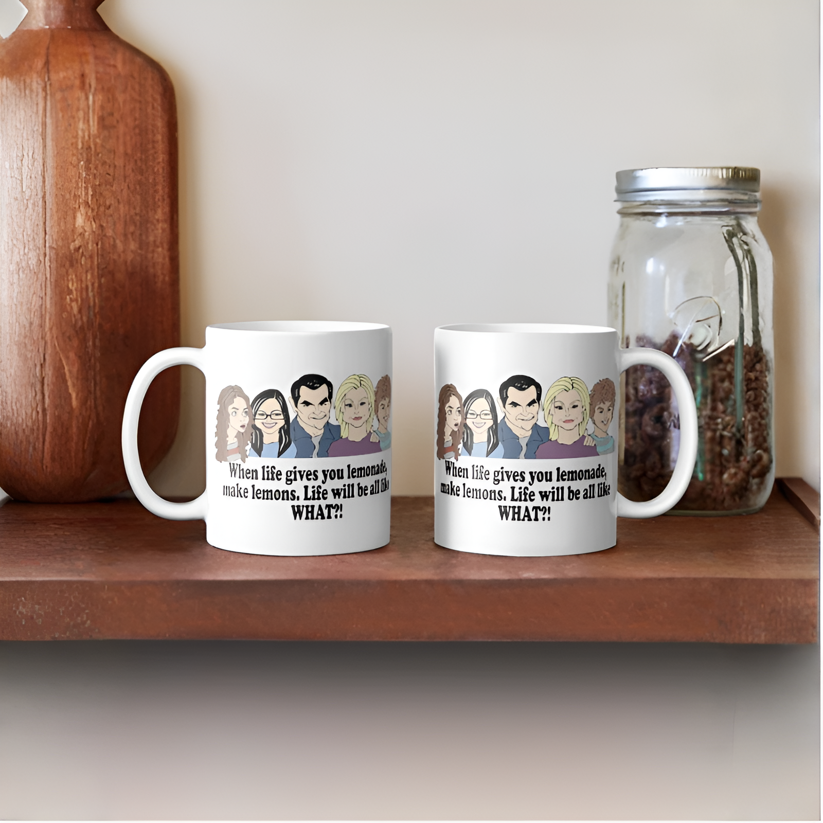 Modern Family Phil Dunphy Lemonade Quote Mug