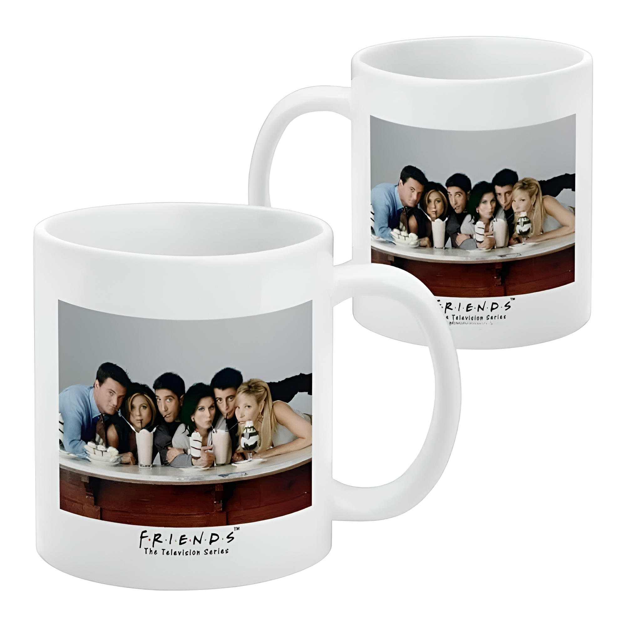 Friends Milkshake Photo Ceramic Coffee Mug 11 Oz