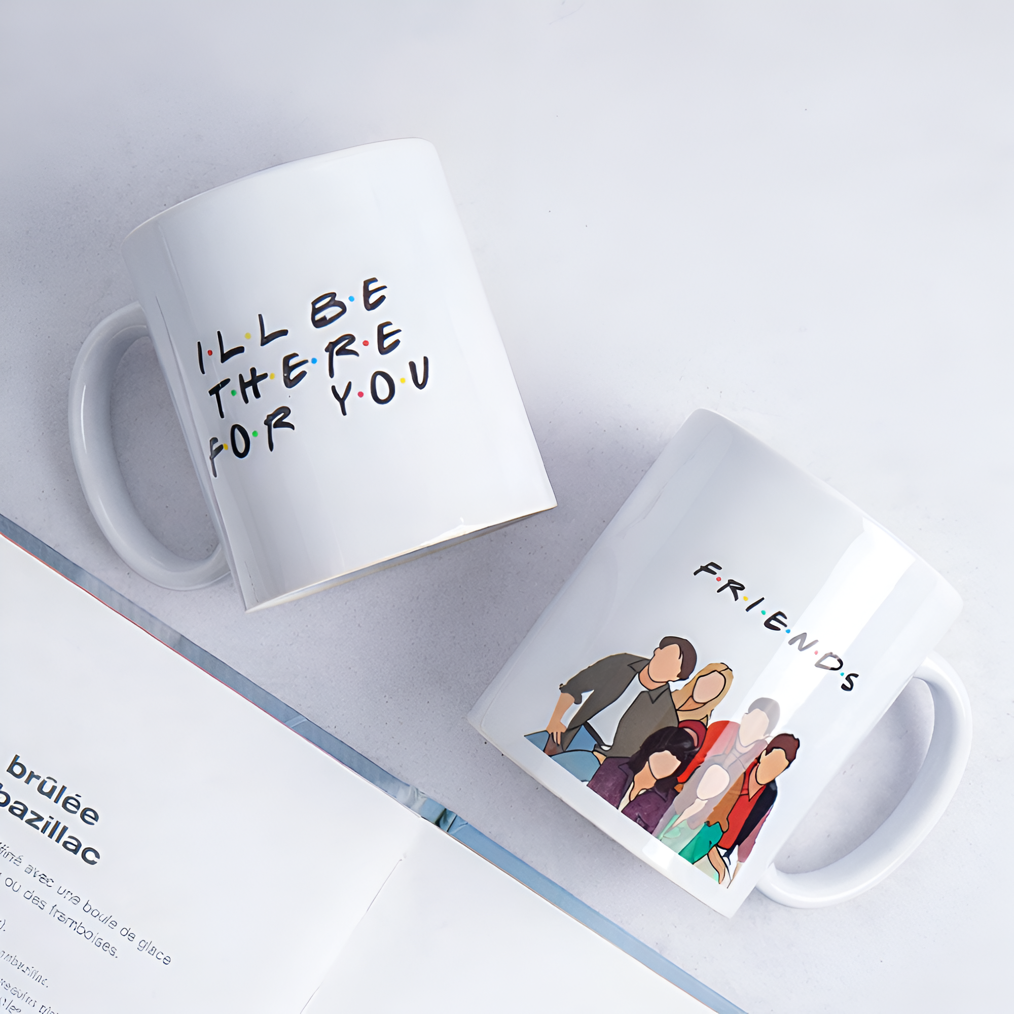 Friends Television Series Heat Change Ceramic Mug