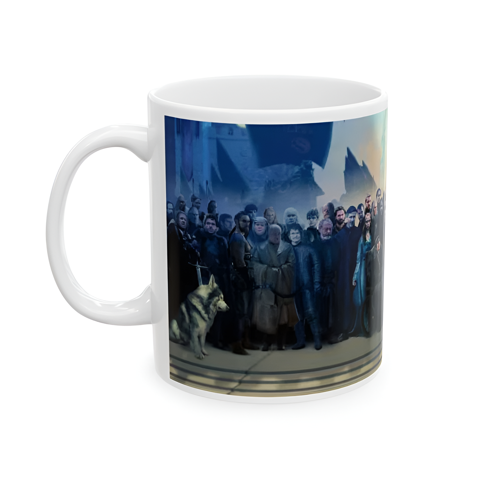 Game Of Thrones Themed Character Art Design Coffee Mug