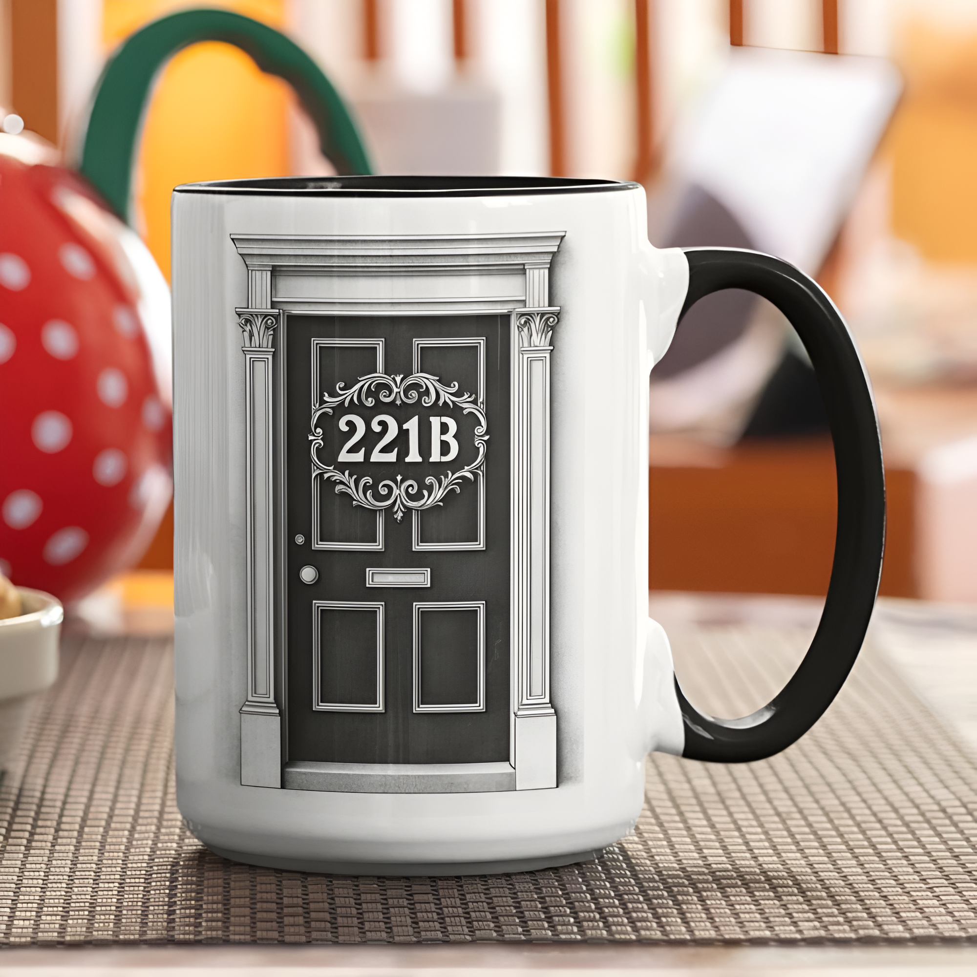 Sherlock Holmes Baker Street Ceramic Coffee Mug