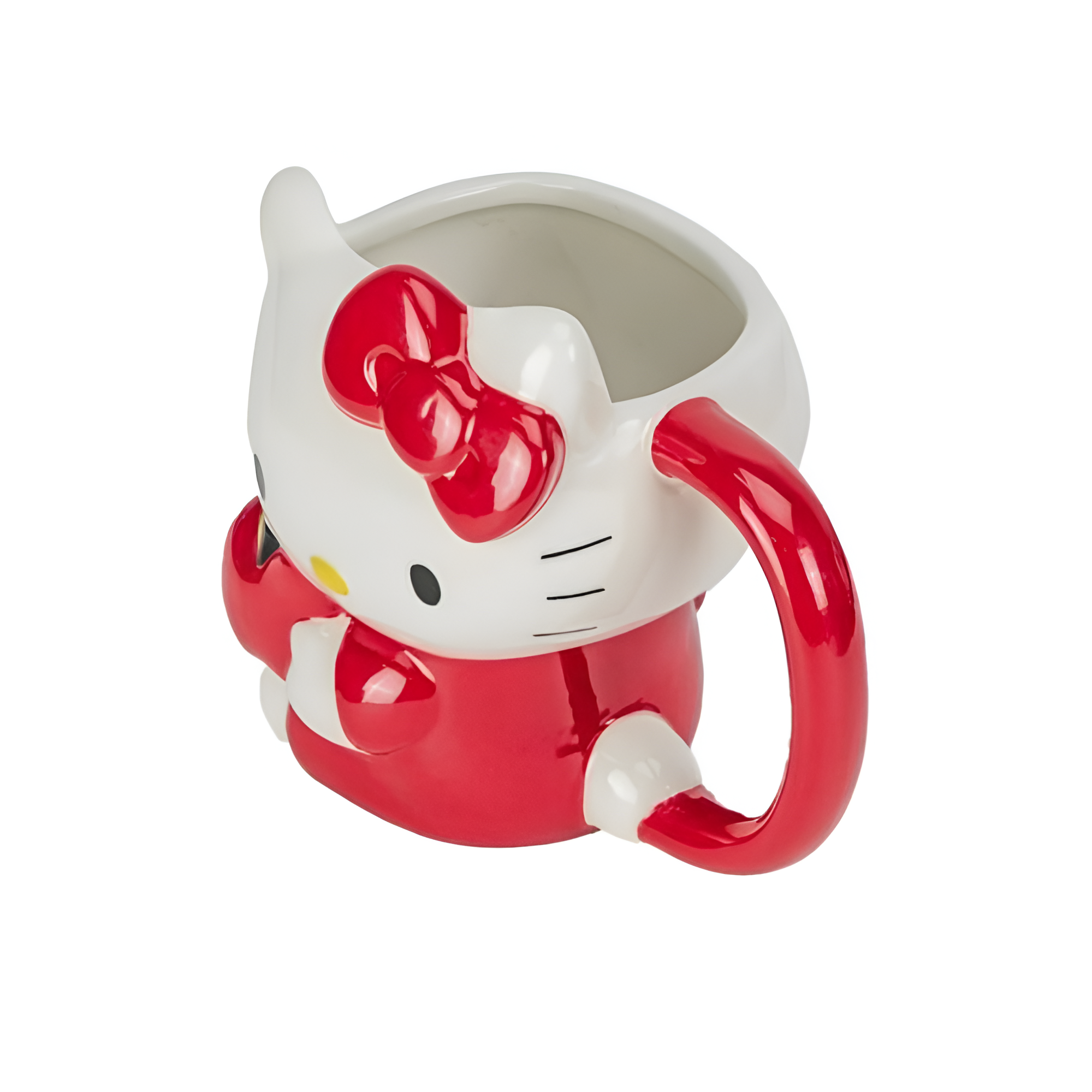 Hello Kitty Character Themed Sculpted Ceramic Mug