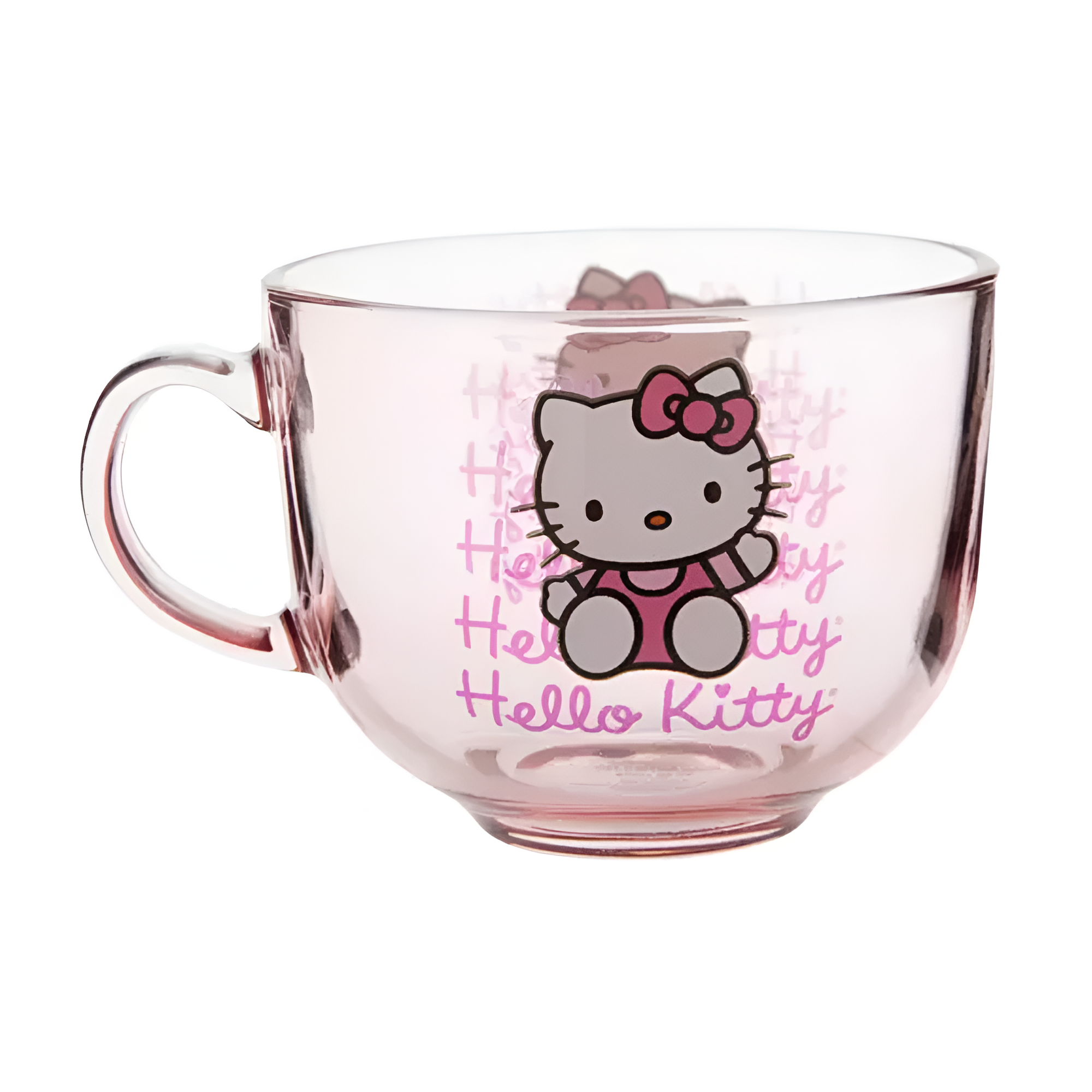 Hello Kitty Character Themed Glass Coffee Mug