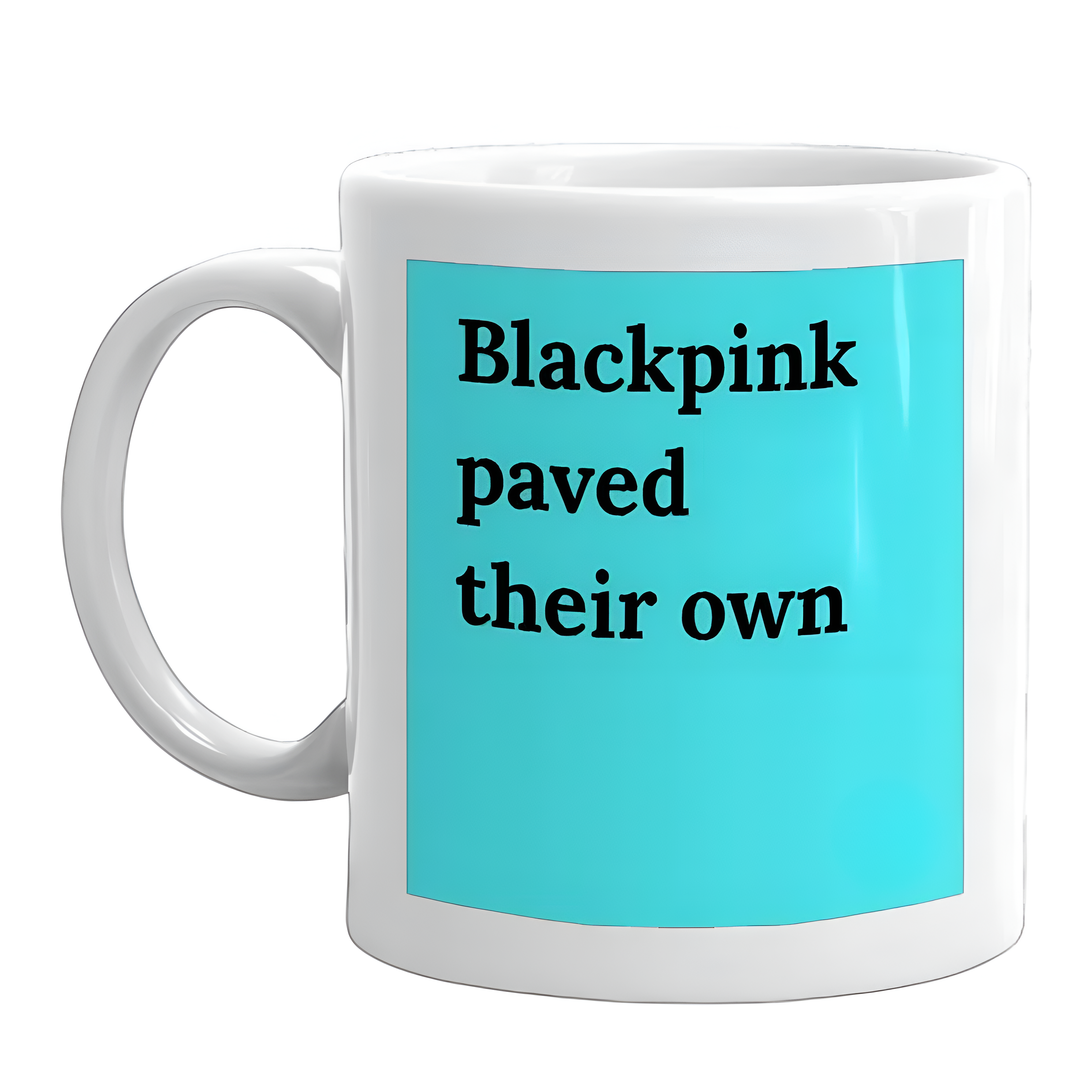 Black PinkCeramic Coffee Mug For Music Fans