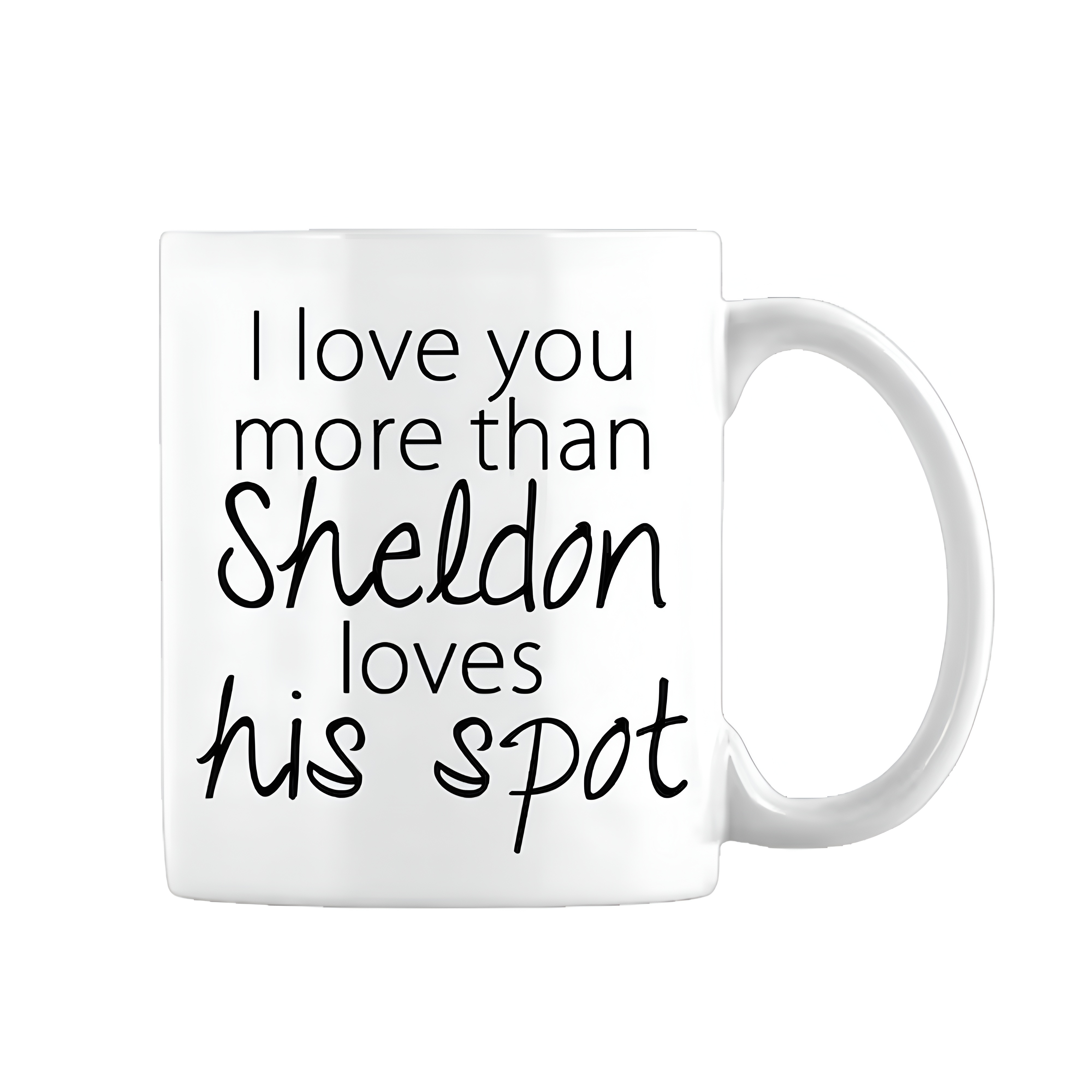 Big Bang Theory Quote Coffee Mug With Funny Sheldon Design For Adults