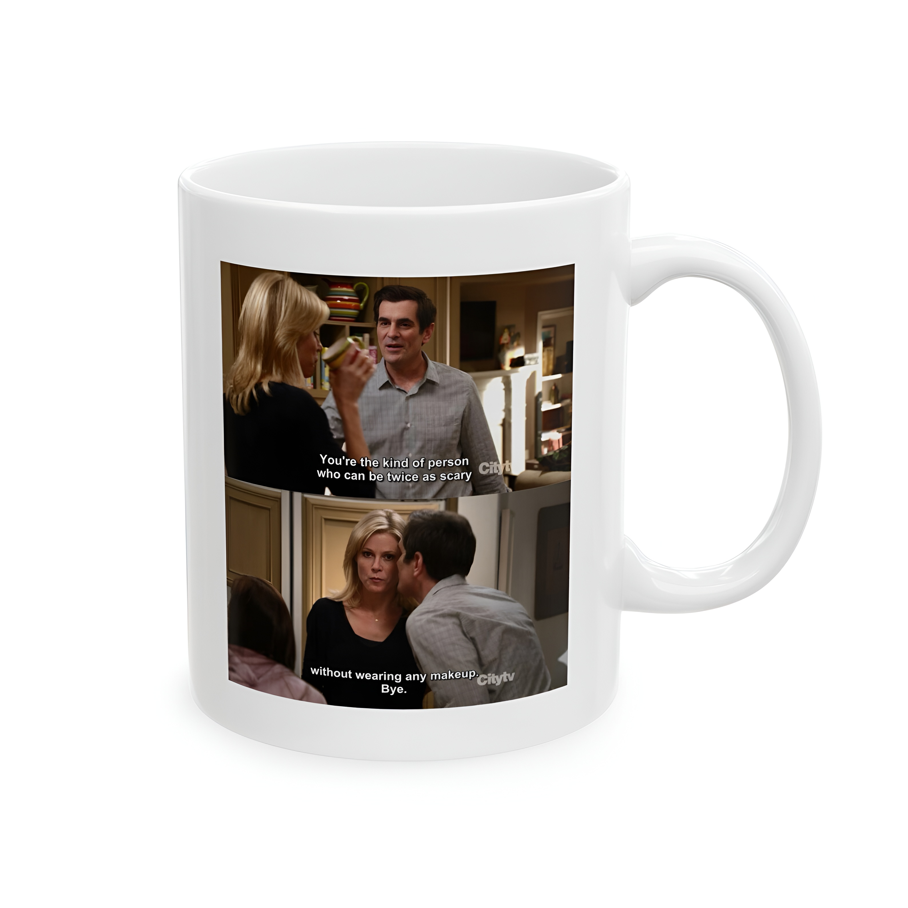 Modern Family Claire & Phil Funny Quotes Ceramic Mug