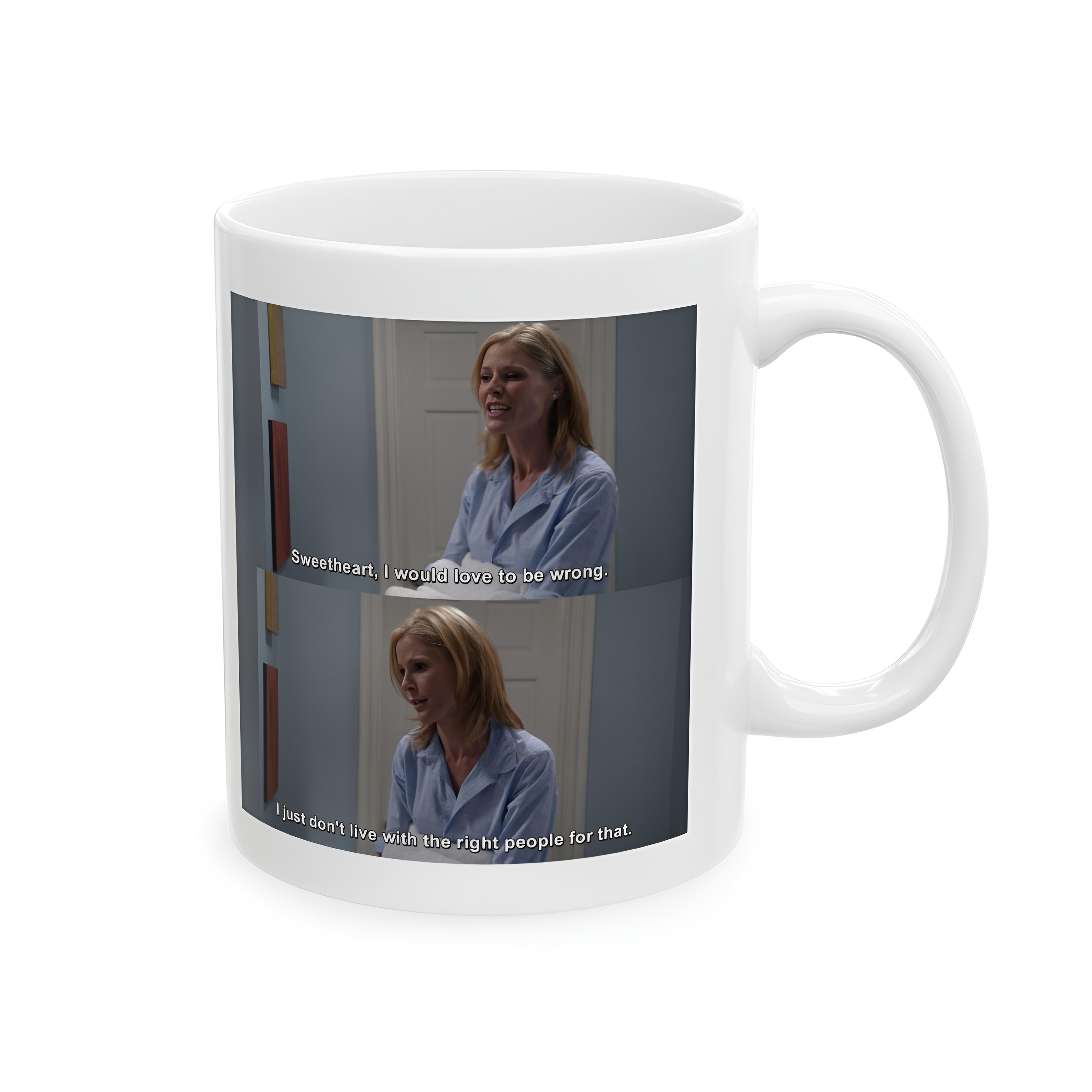 Modern Family Claire Id love to be wrong Ceramic Mug