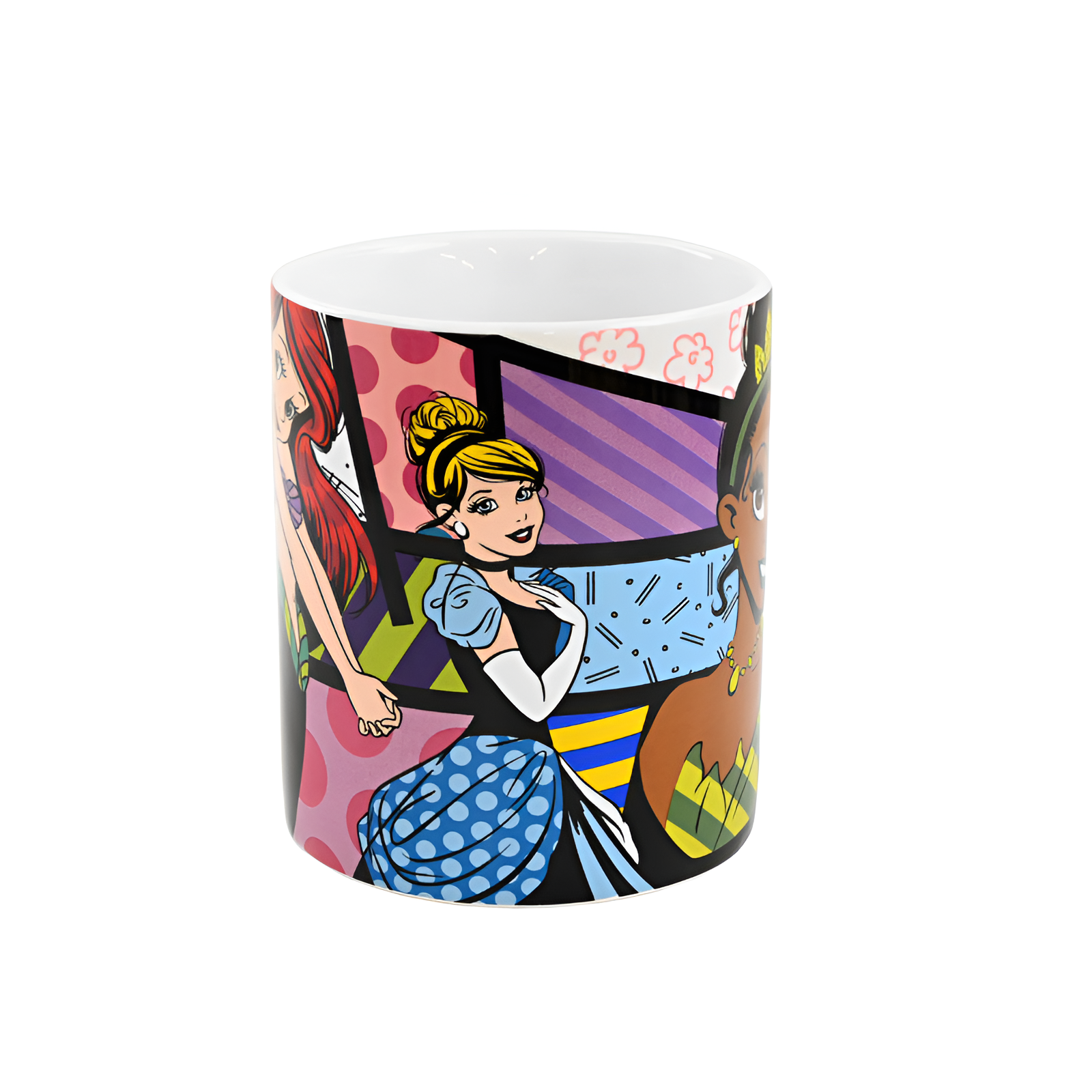 Britto Disney Princess Mug Stylish Artistic Tea and Coffee Cup Gift