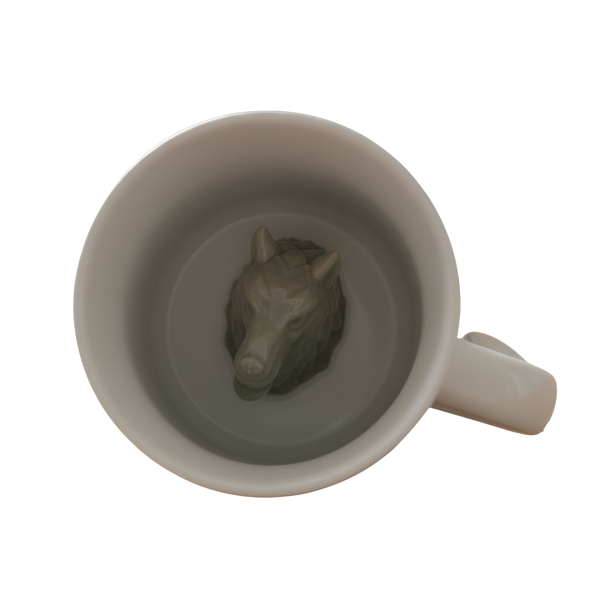 Game of Throne Stark Sculpted Dire Wolf Mug