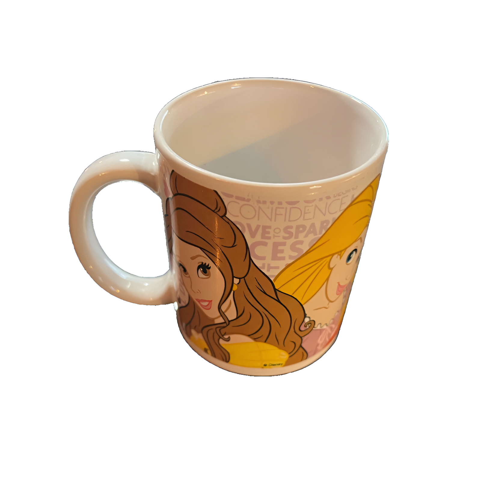 Cinderella Belle Ariel Mug Princess Ceramic Coffee Cup for Women