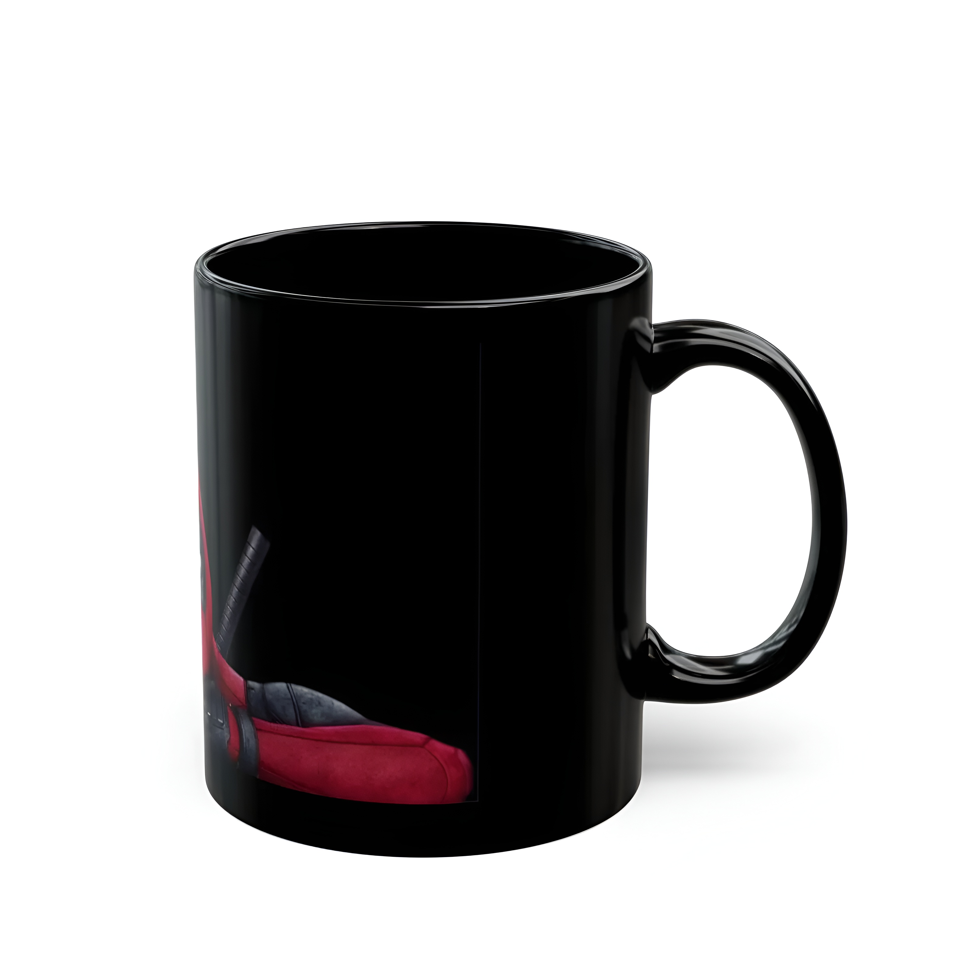 Marvel Deadpool Black Coffee Mug Funny Ceramic Tea and Coffee Cup