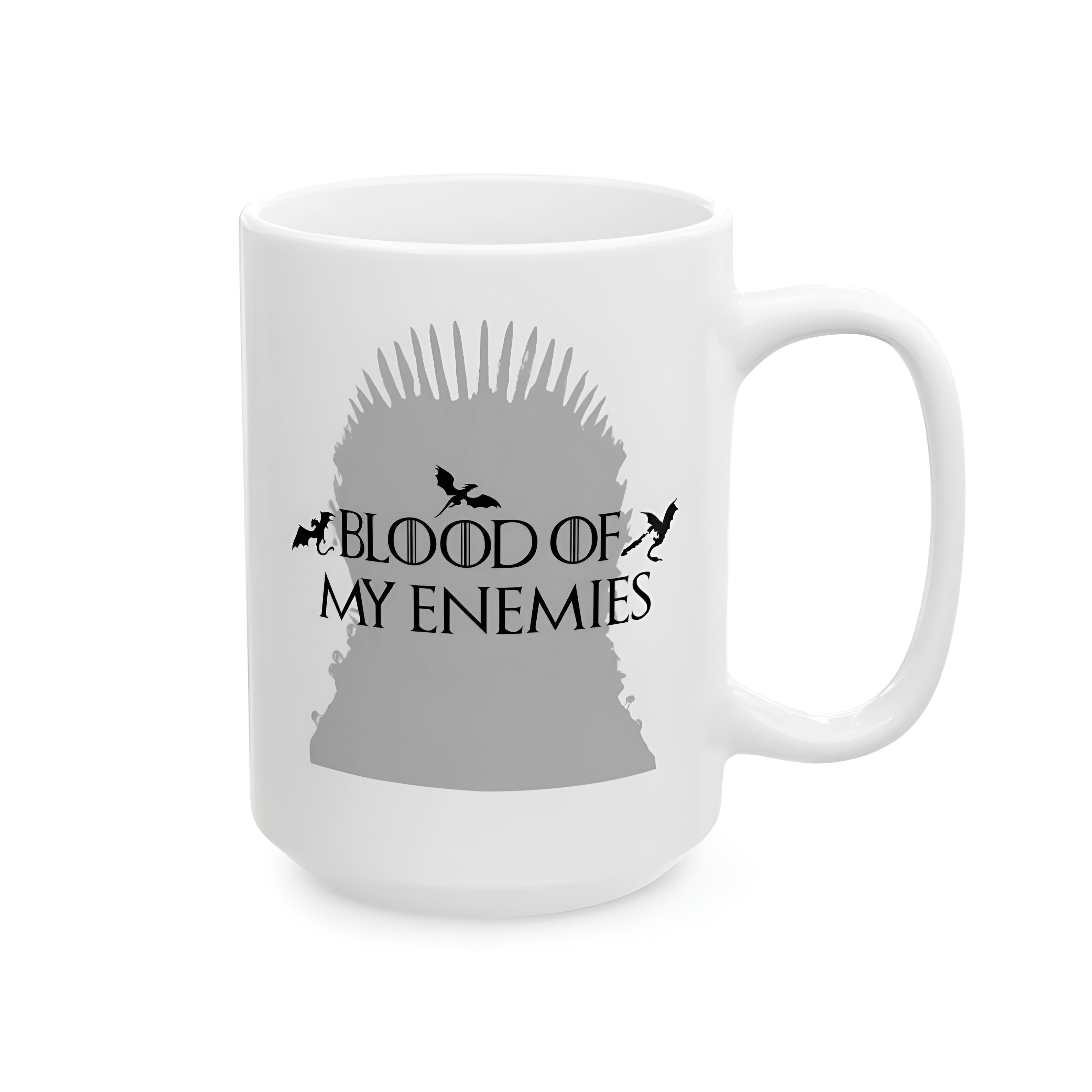 Game of Thrones Inspired Mug: Dragons Fantasy Ceramic Coffee Cup 