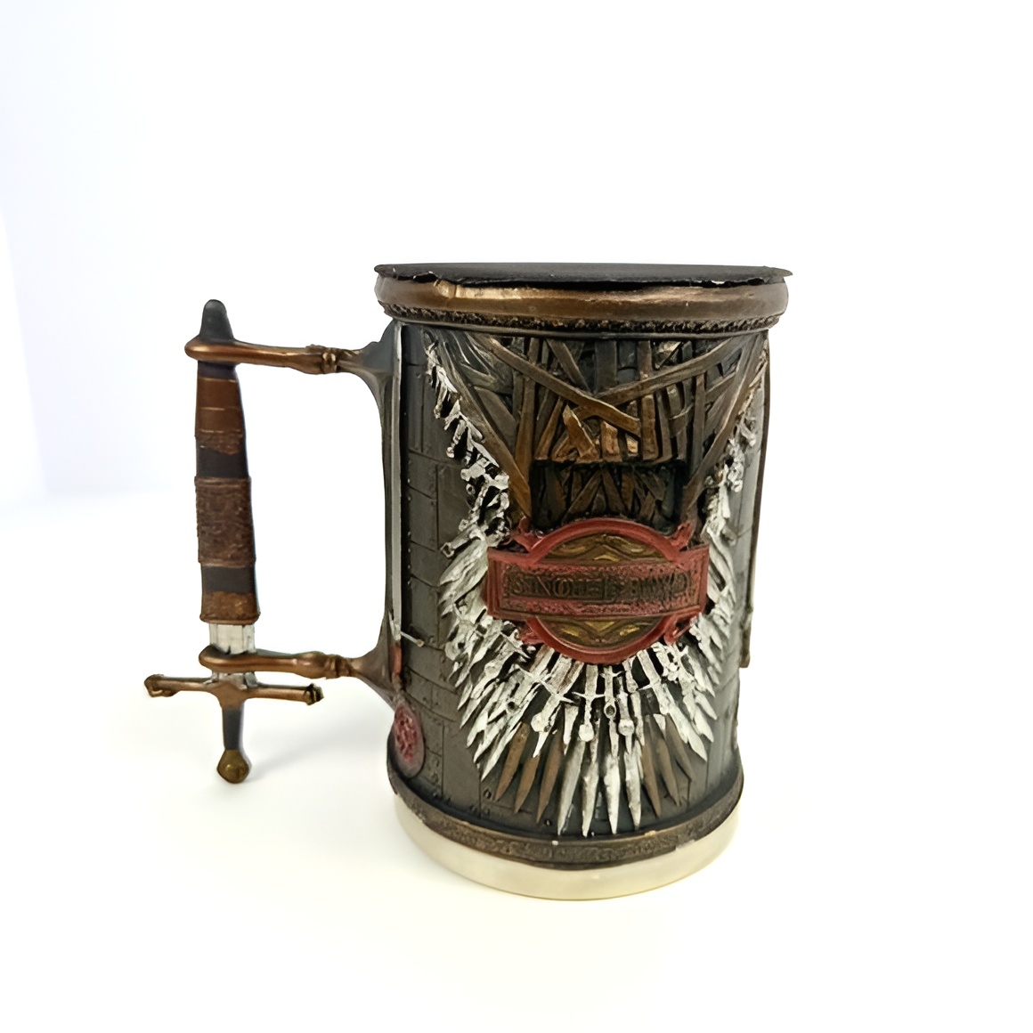 Game of Thrones Creative 3D Beer Mug Goblet Stainless Steel Tankard. Sward Mug