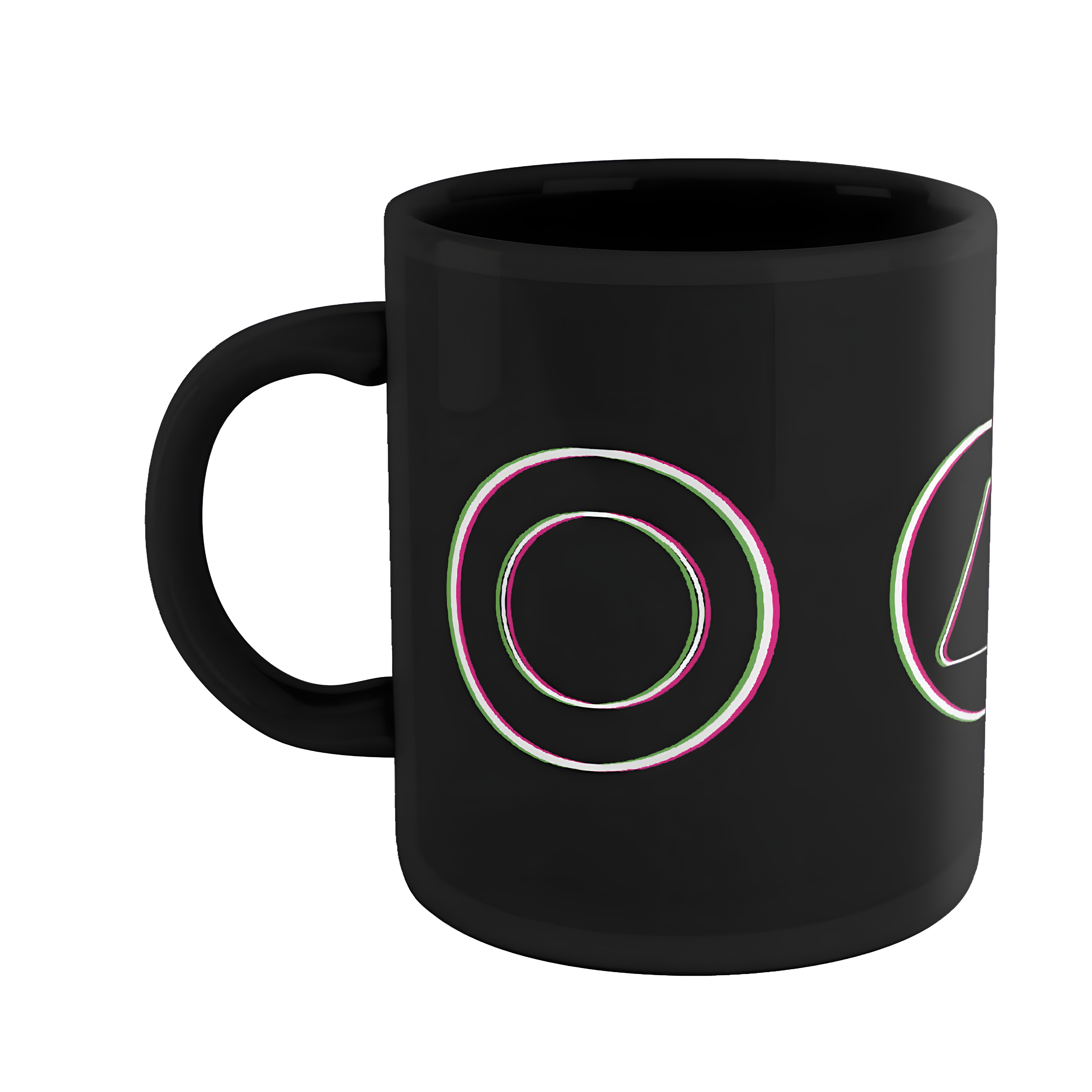 Squid Game Honeycomb Glitch Ceramic Mug