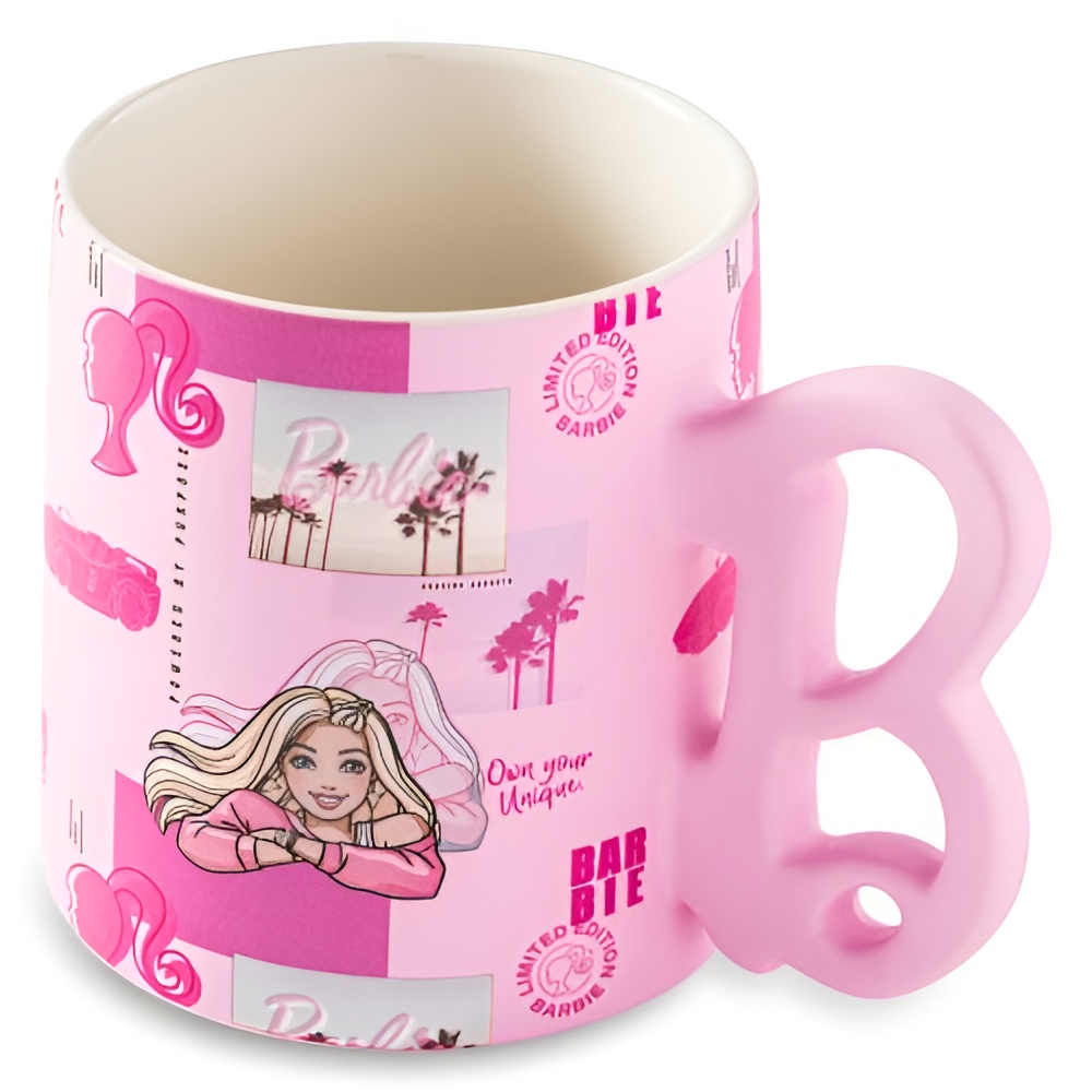 Barbie Classic Ceramic Coffee Mug Stylish Daily Use Cup