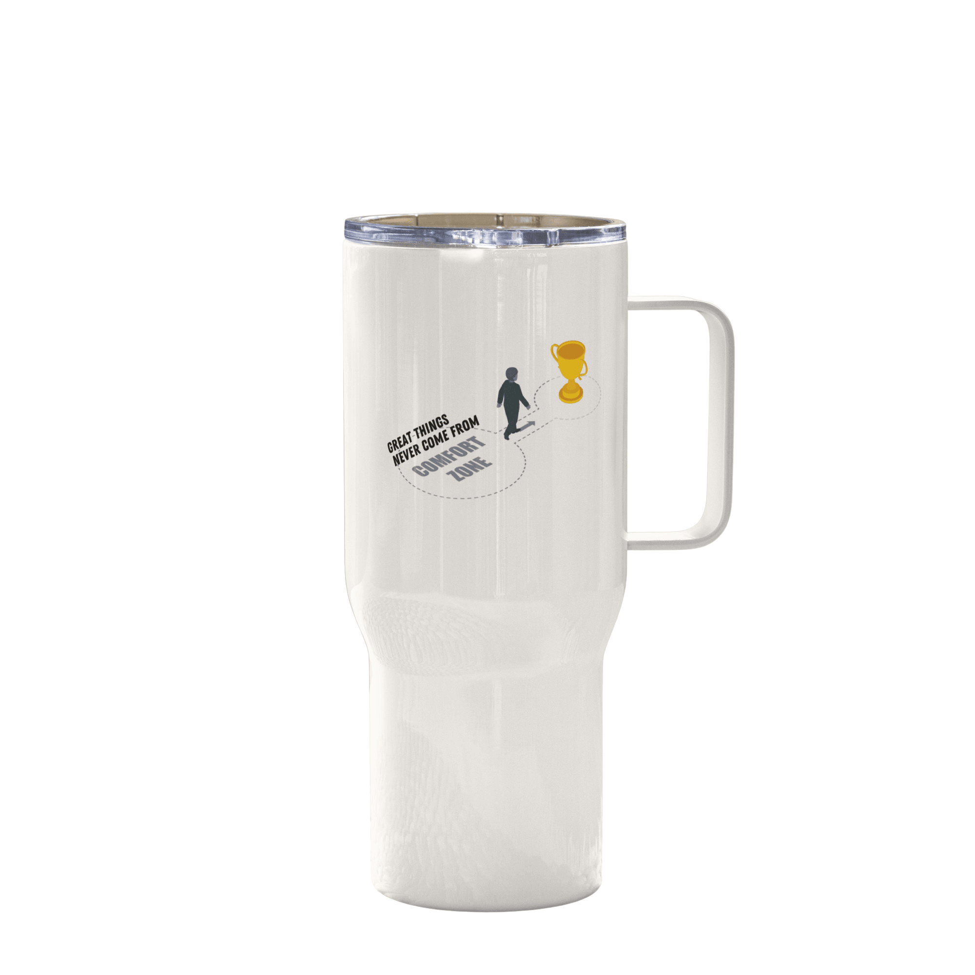 Comfort Zone Motivation Mug - Inspire Cups