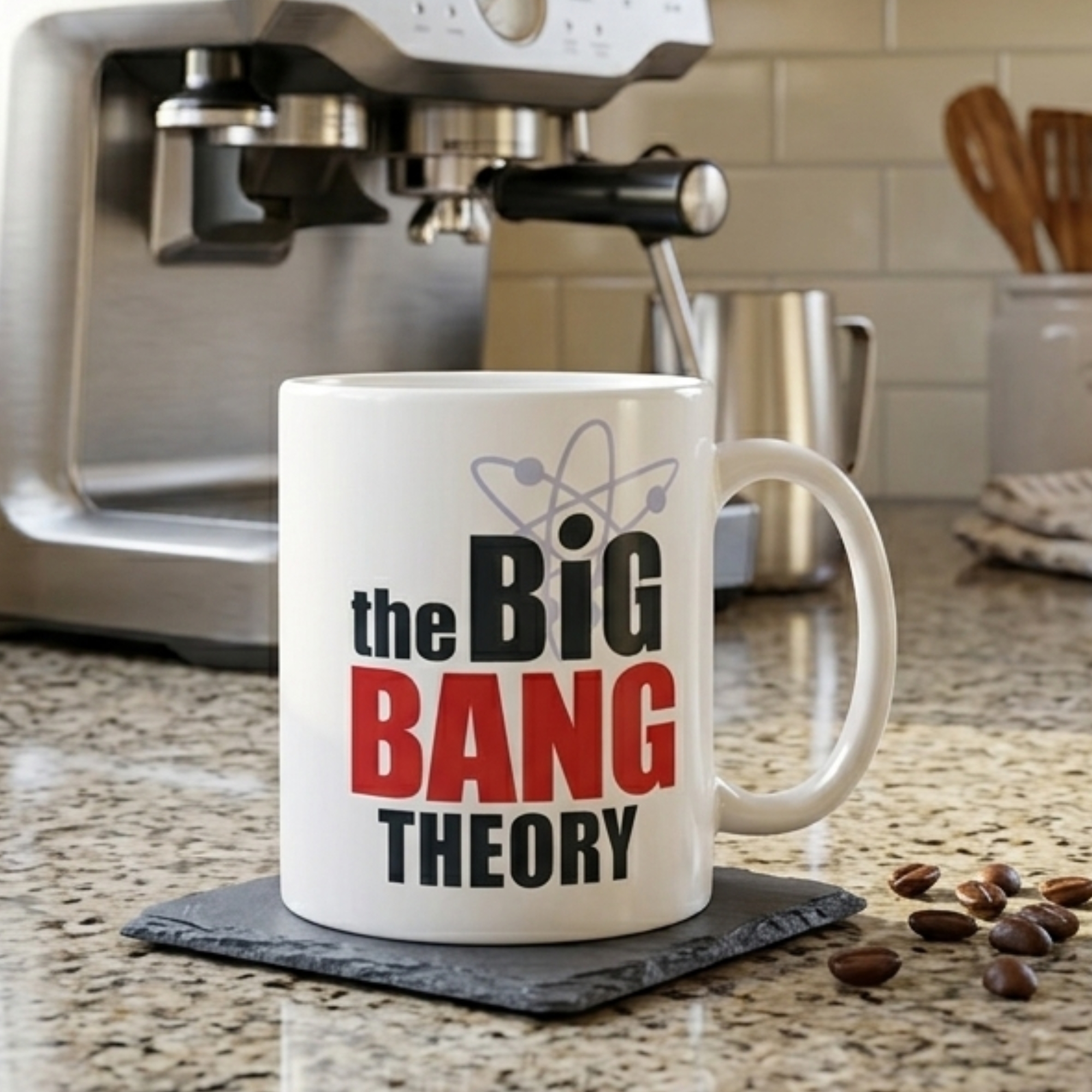 Big Bang Theory Signature Atom Logo Coffee Mug