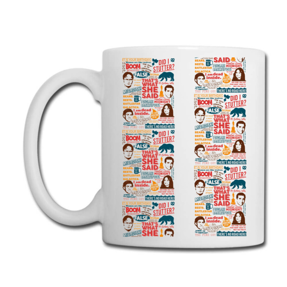 The Office Quotes Character Ceramic Mug