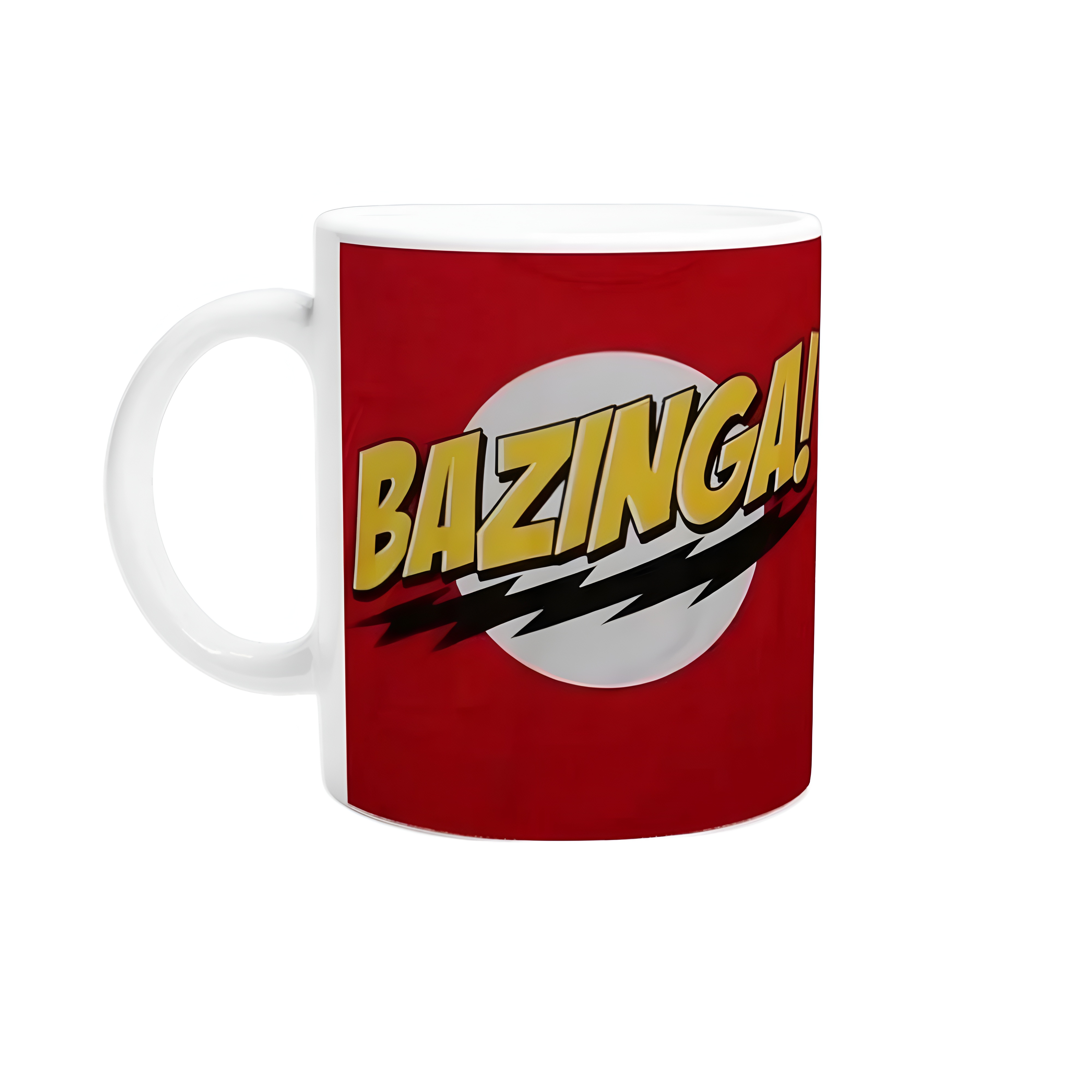 Bazinga Letter Print 11oz The Big Bang Theory Ceramic Coffee Mug