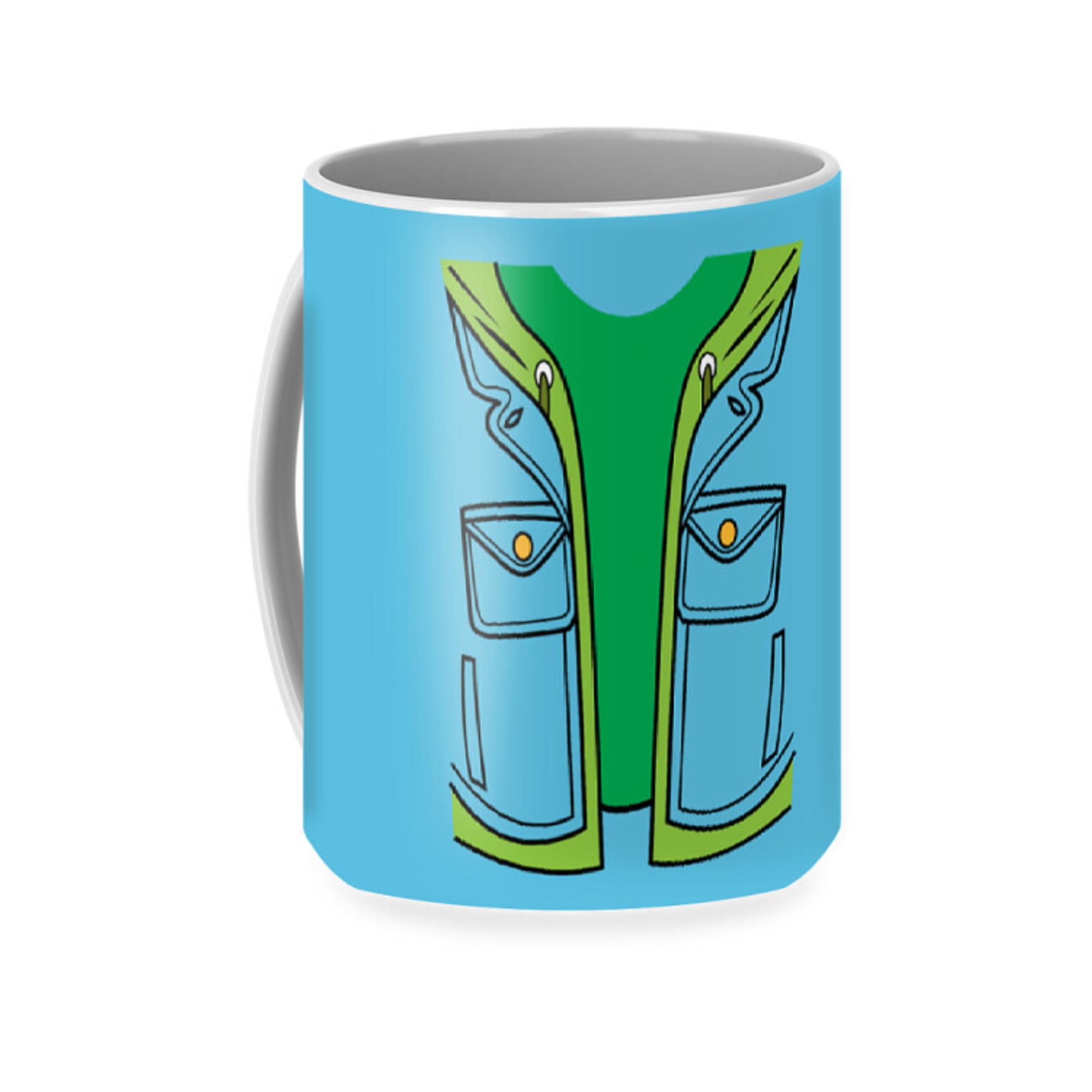 The Big Bang Theory Leonard Costume Outfit Themed Ceramic Coffee Mug