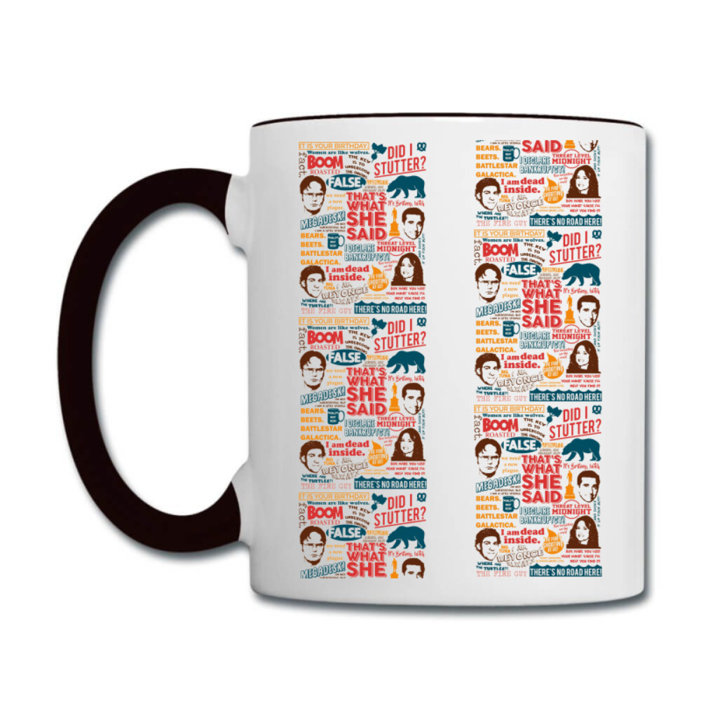 The Office Quotes Character Ceramic Mug