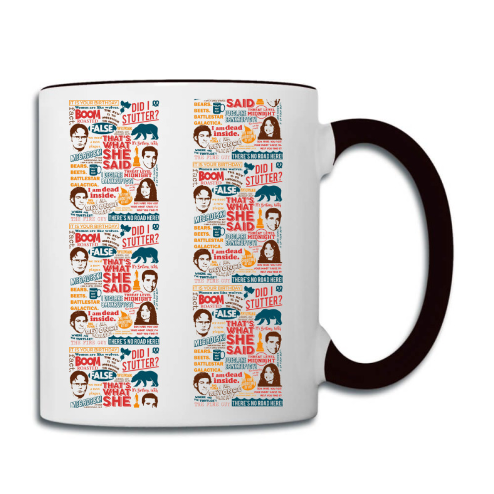 The Office Quotes Character Ceramic Mug