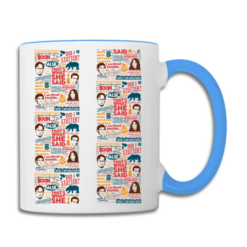 The Office Quotes Character Ceramic Mug