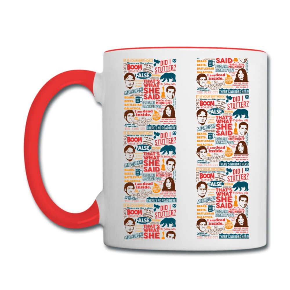 The Office Quotes Character Ceramic Mug