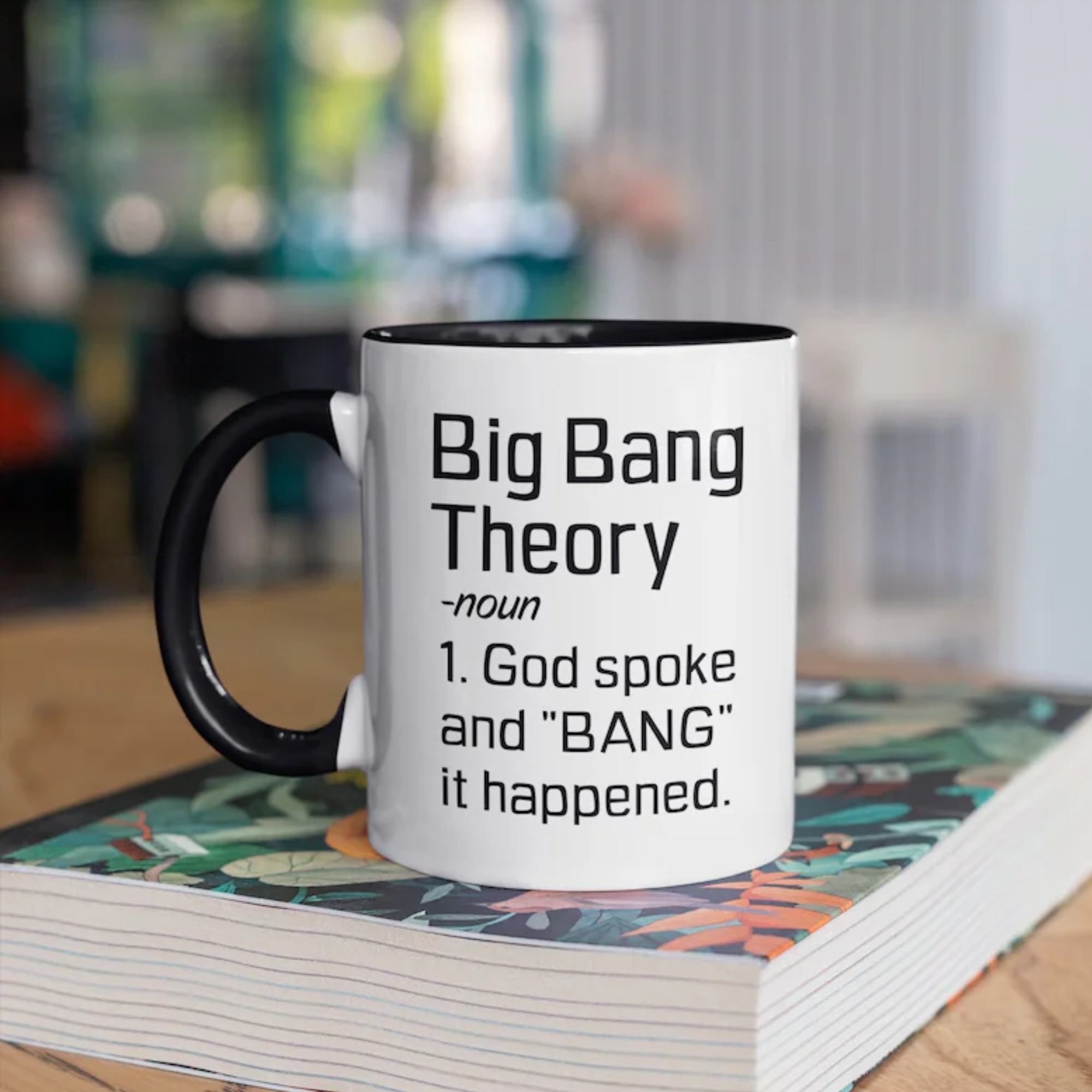 Big Bang Theory Linguistic Definition Ceramic Mug