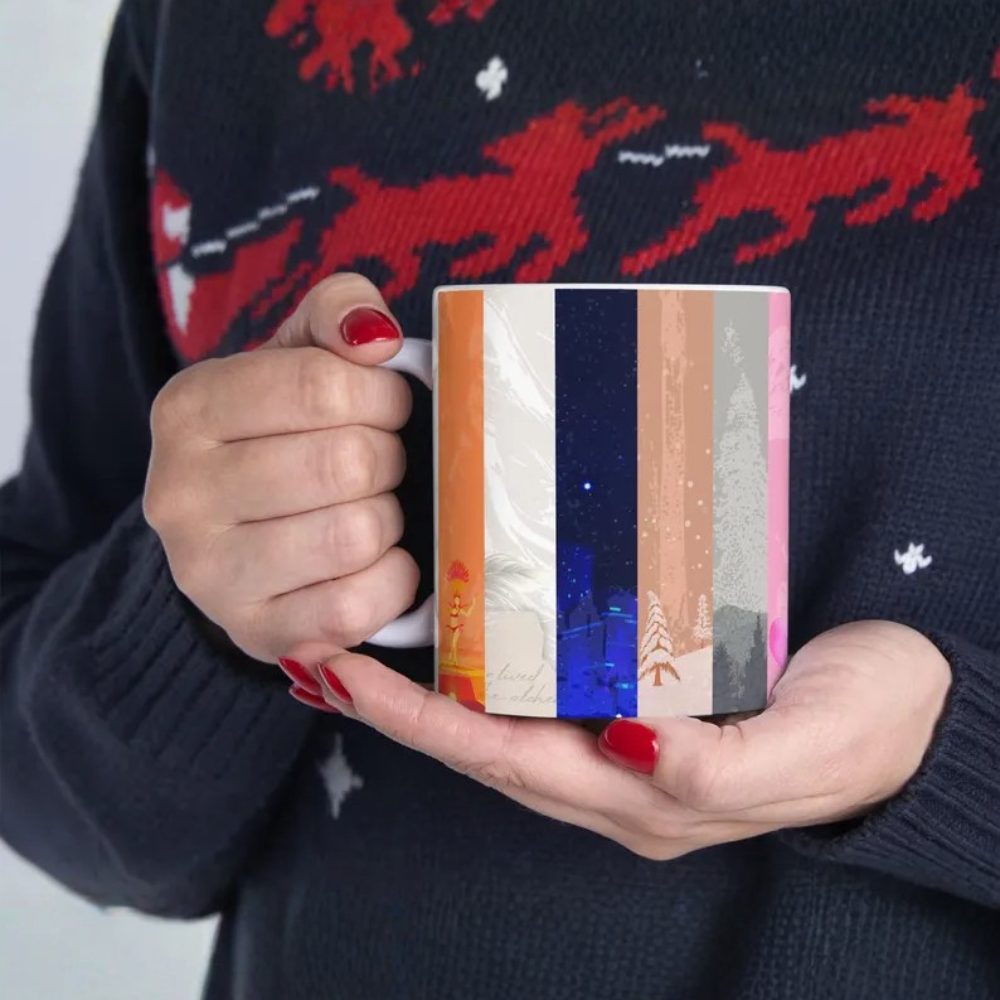 Eras Ceramic Mug, Colorful Music Fan Gift