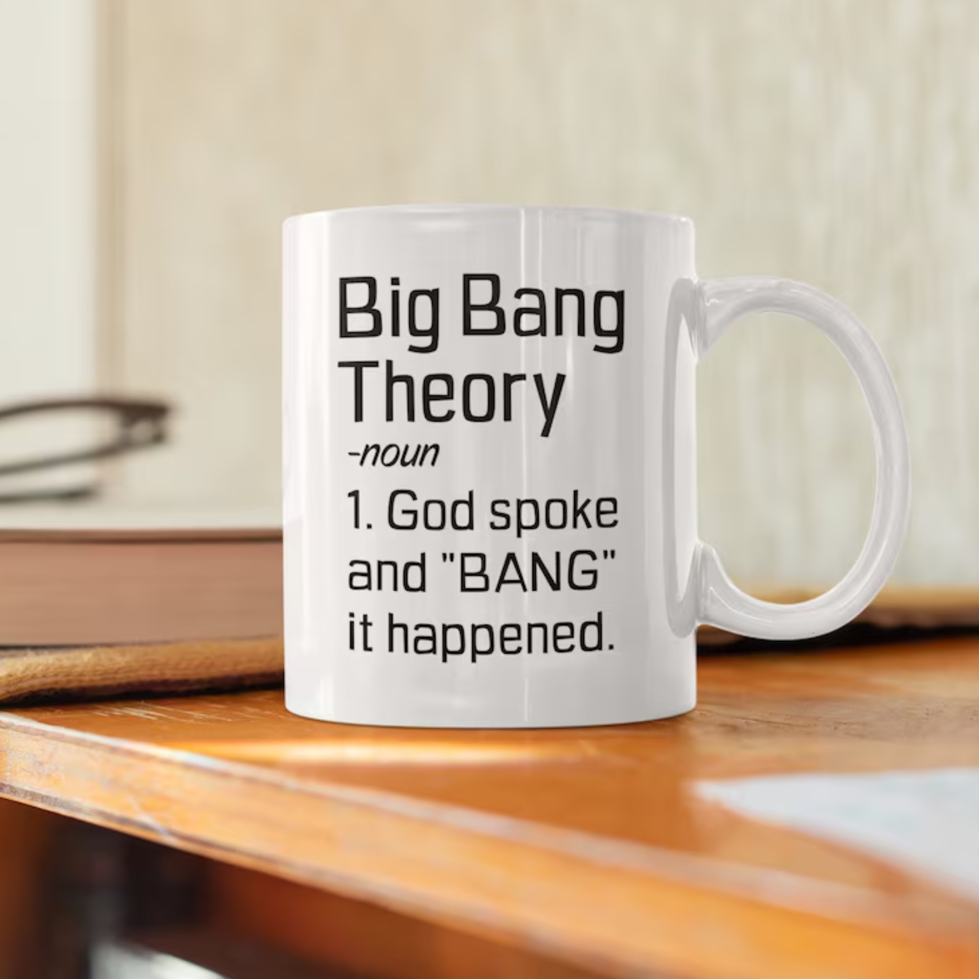 Big Bang Theory Linguistic Definition Ceramic Mug