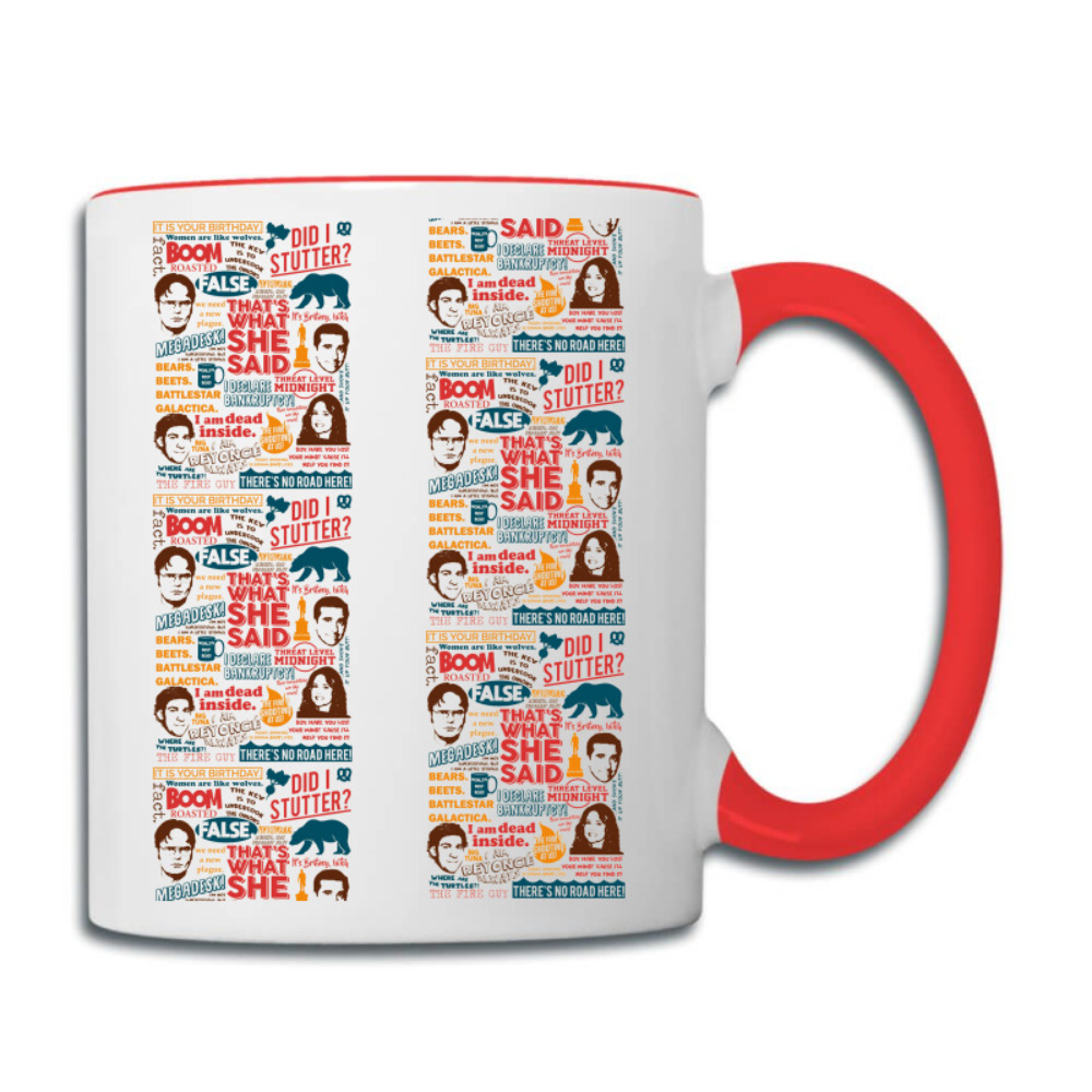 The Office Quotes Character Ceramic Mug
