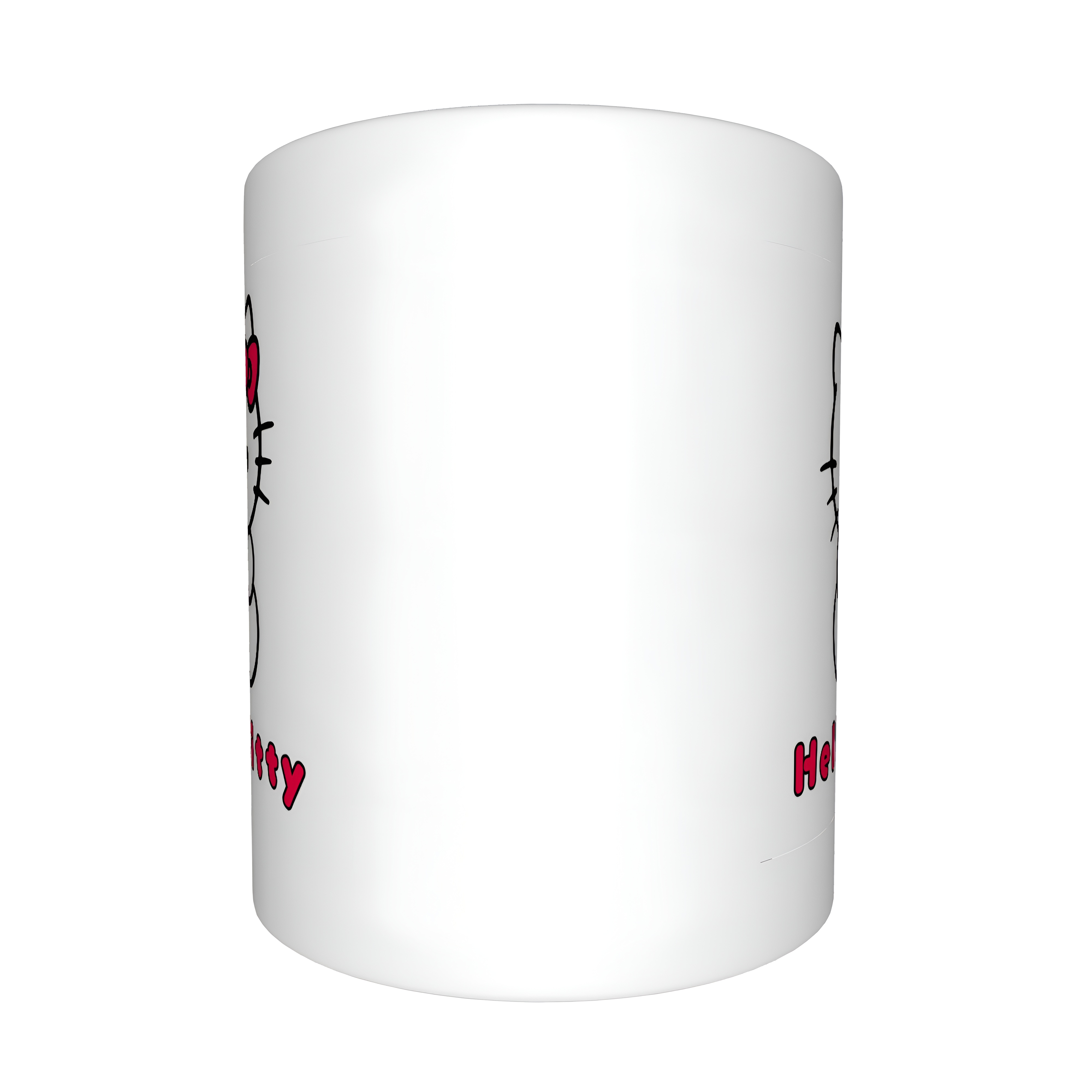 Hello Kitty Ceramic Coffee Mug Sanrio Handmade Stoneware Tea Cup