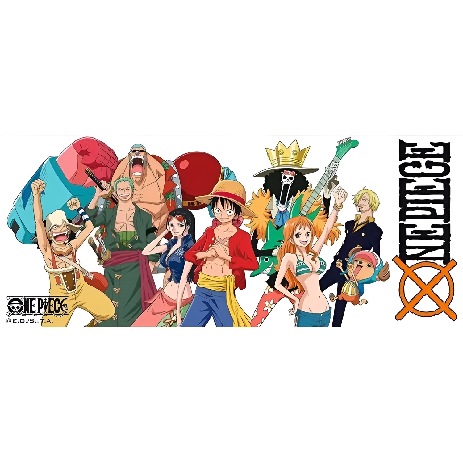 One Piece Crew Printed Ceramic Mug