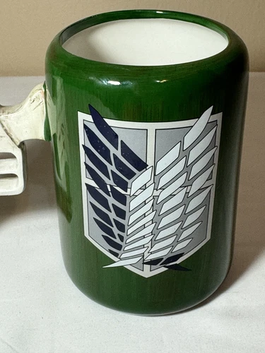 Attack On Titan 3D Maneuvering Gear Handle Molded Ceramic Mug 2016 - Picture 5 of 11