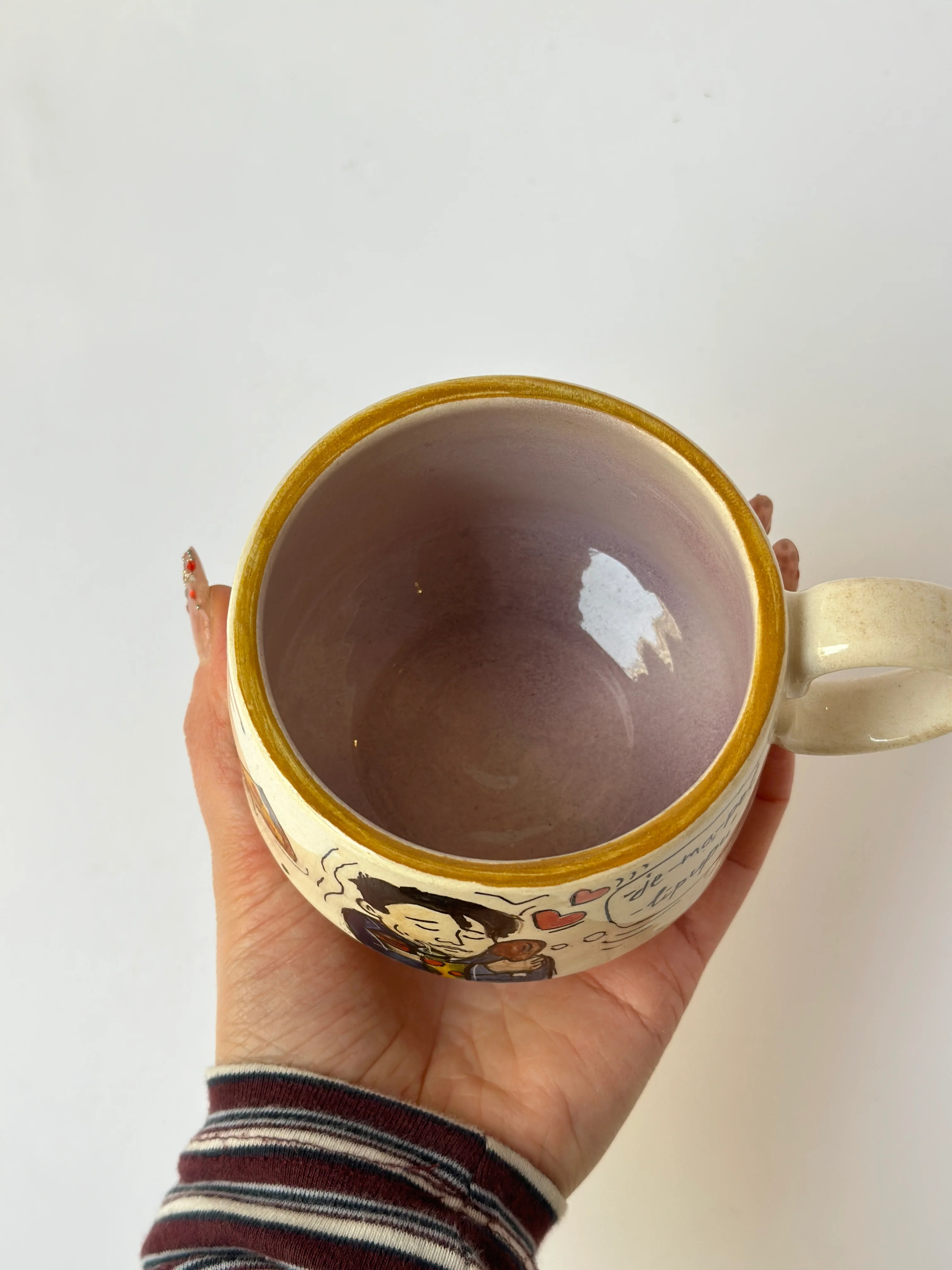 Handmade Ceramic Mug For Coffee And Tea