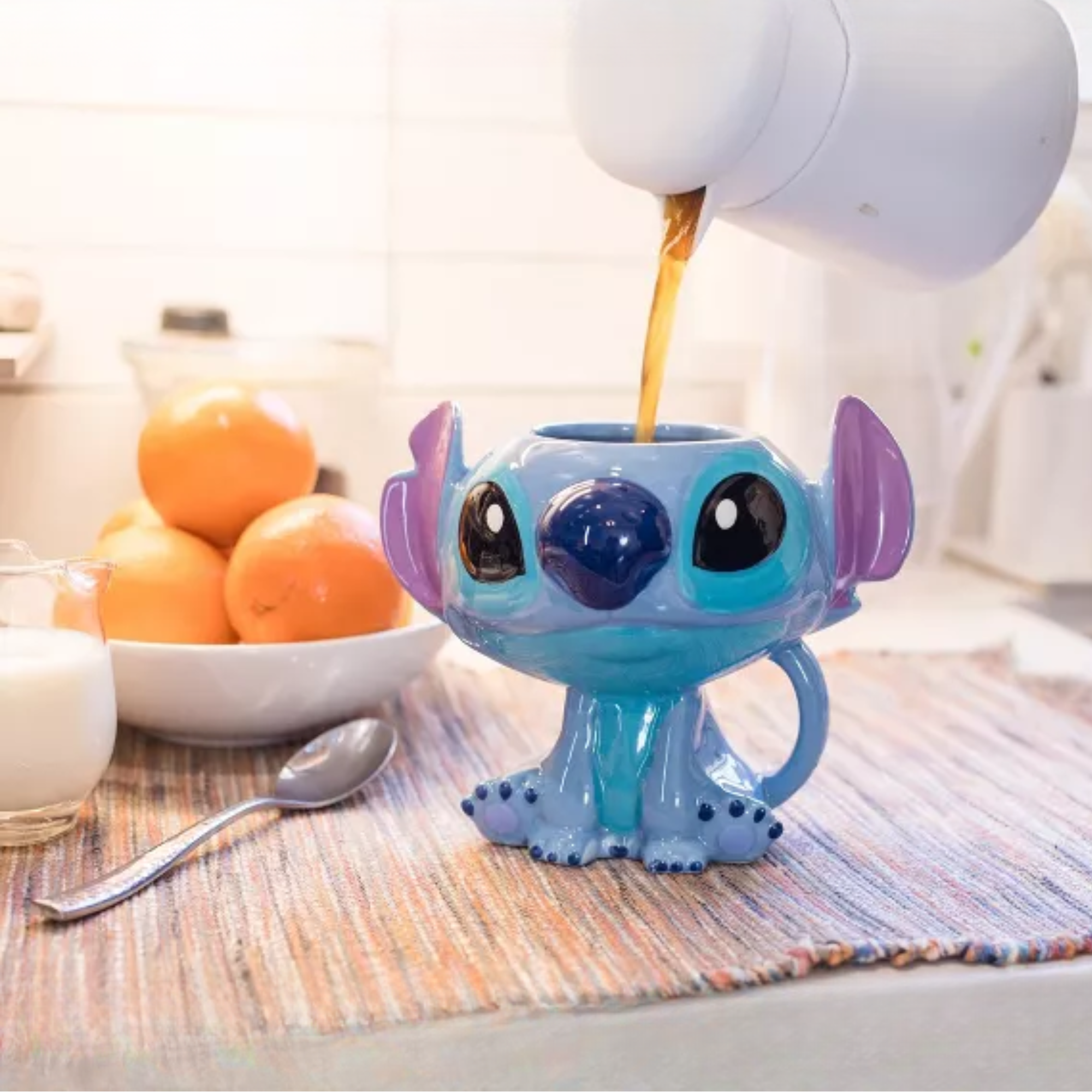 Stitch Mug With 3D Character Look And Comfortable HandleStitch Mug With 3D Character Look And Comfortable Handle