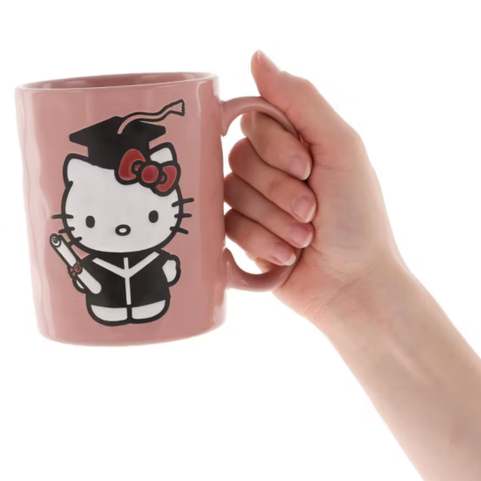 Silver Buffalo Sanrio Hello Kitty Graduation Ceramic Pottery Mug