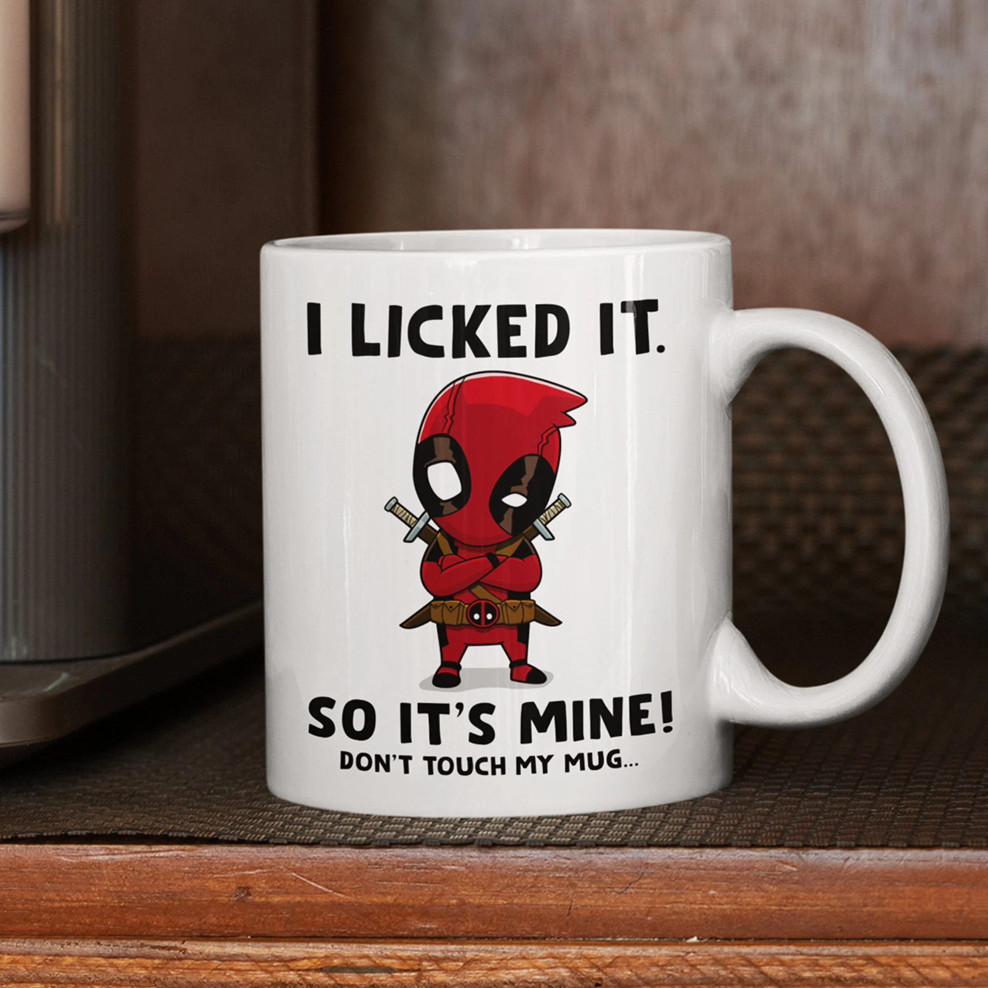 Deadpool Printed Ceramic Coffee Mug