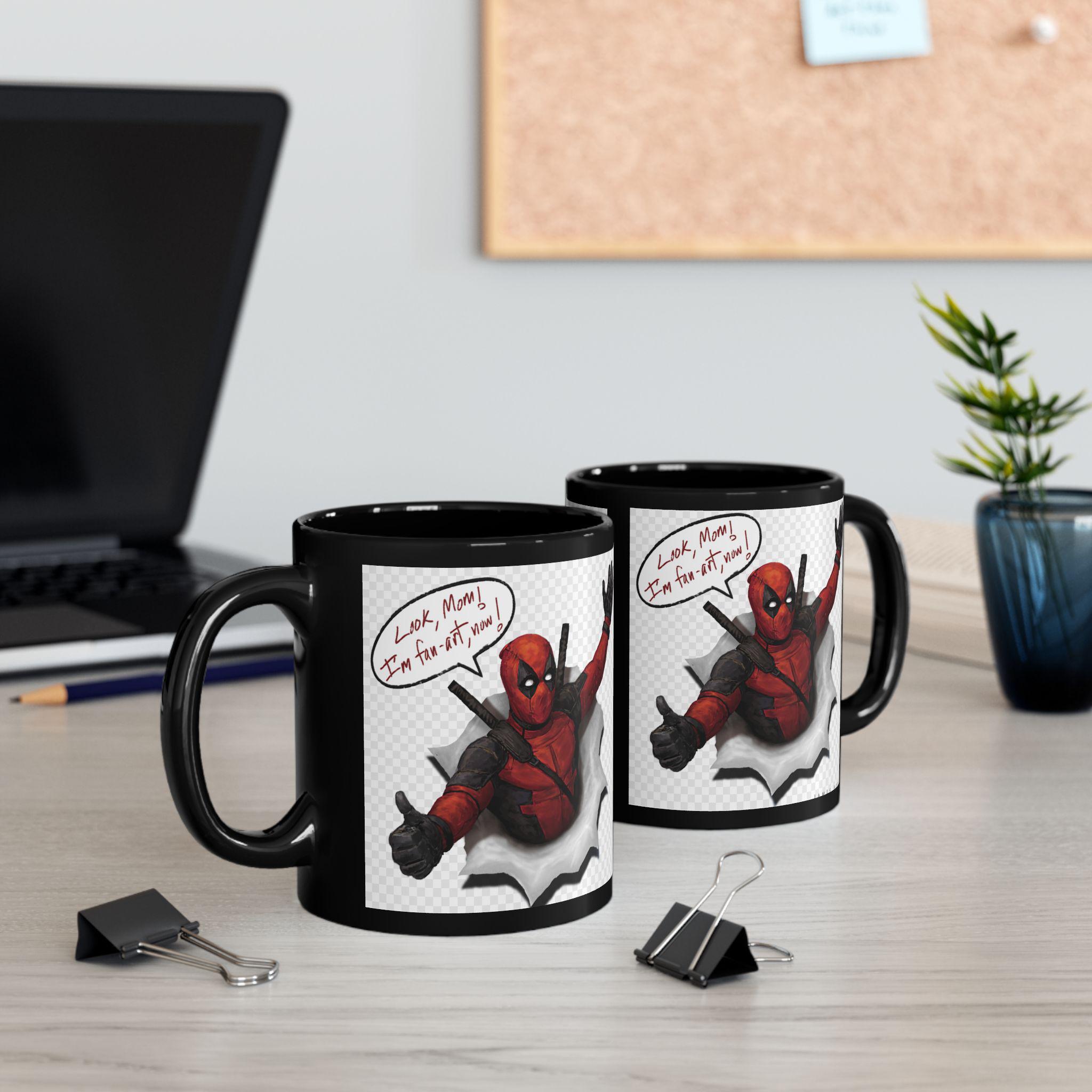 Deadpool Comic Book Quote Ceramic Coffee Mug