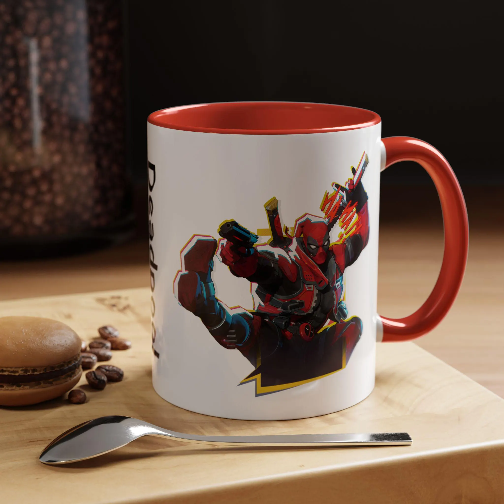 Deadpool Marvel Rivals Accent Coffee Mug 