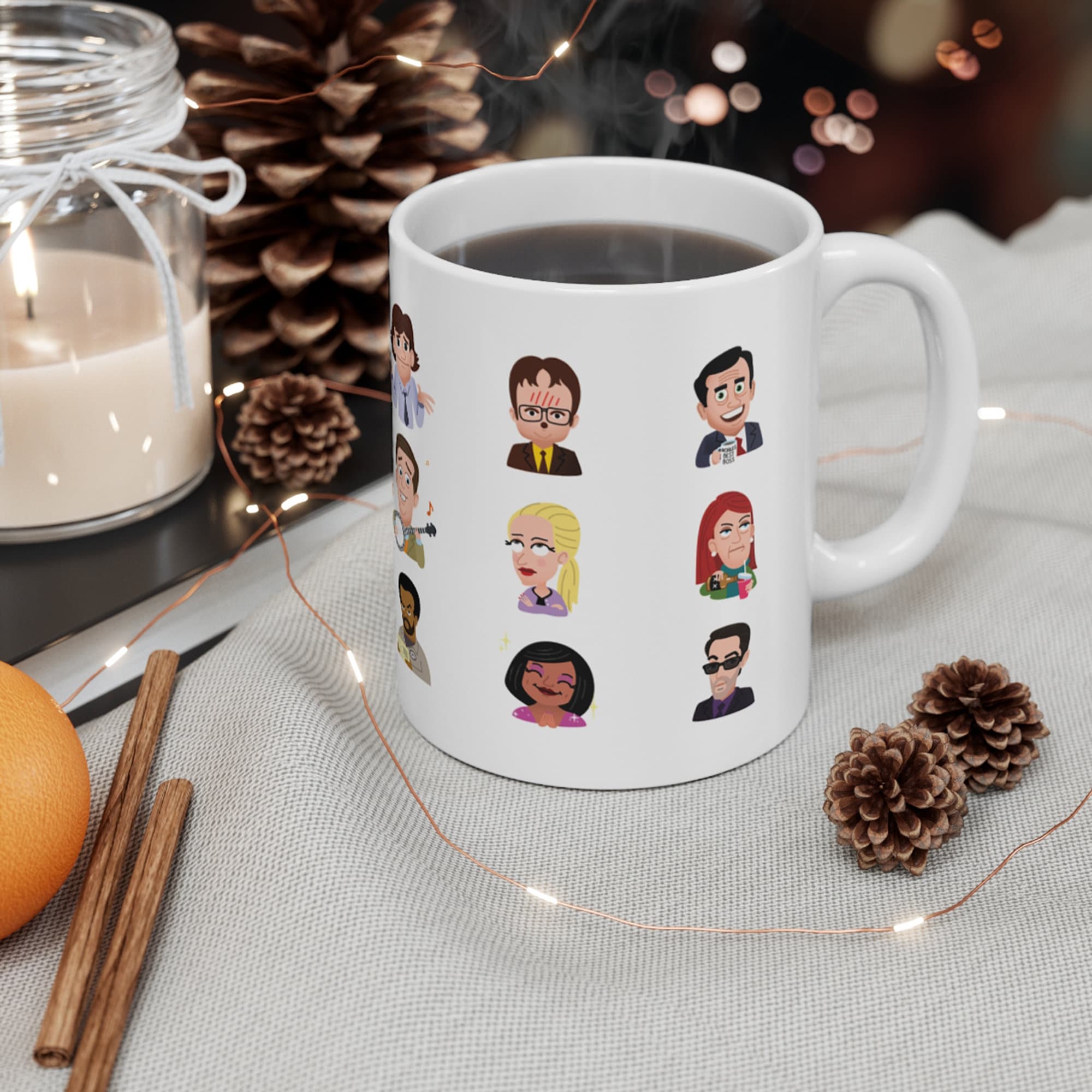 The Office Cast Characters Ceramic Mug 11 Oz