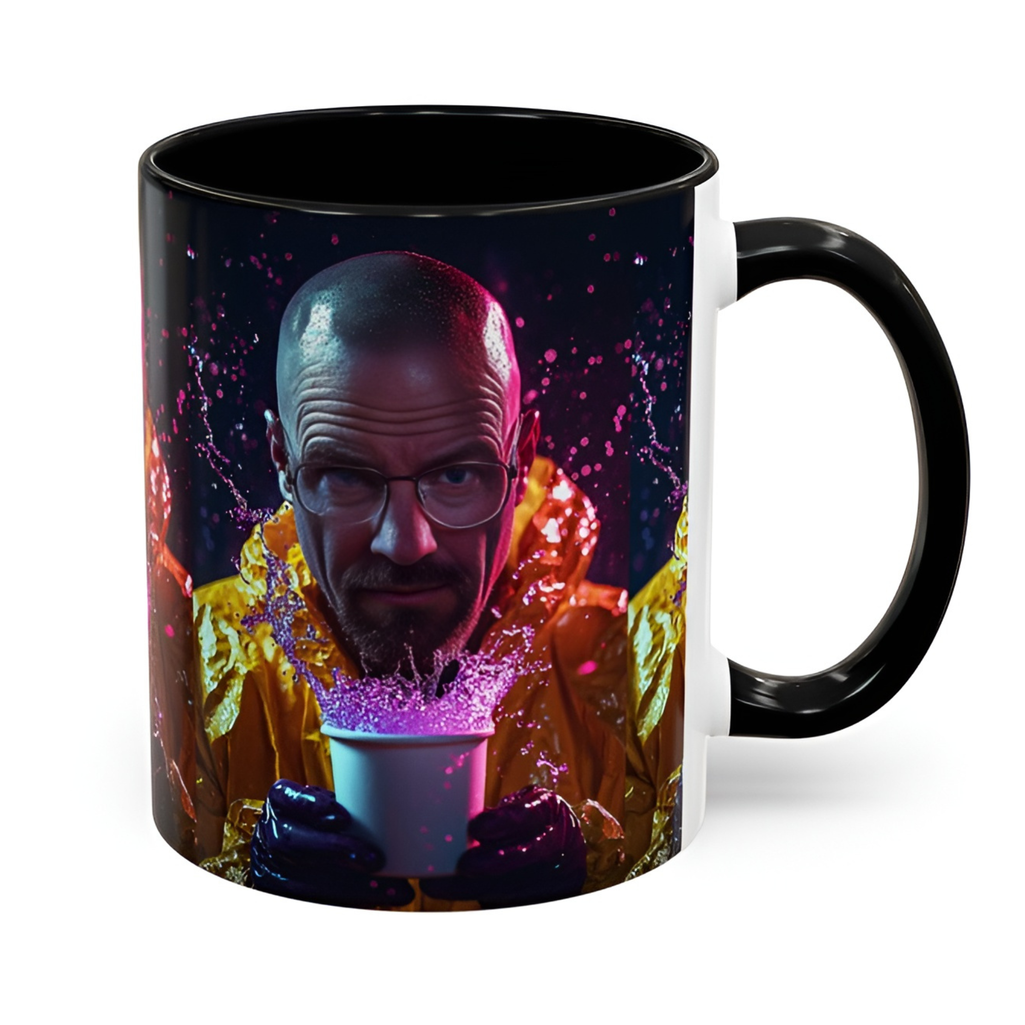 Walter White Character Chemical Splash Mug