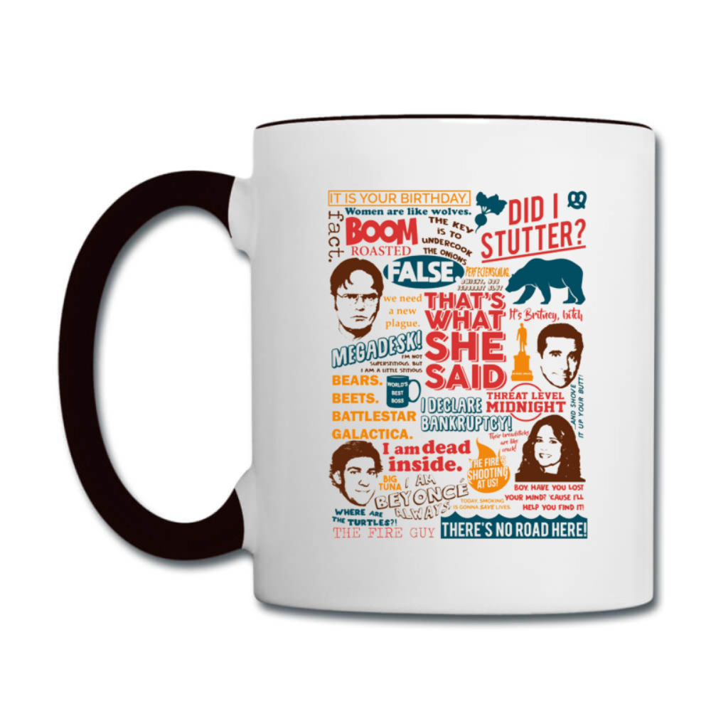 The Office Quotes Character Ceramic Mug
