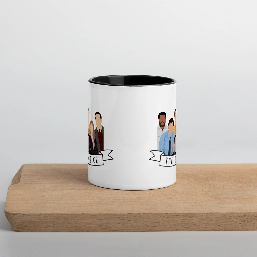 The Office Cast Minimalist Character Ceramic Mug 11oz