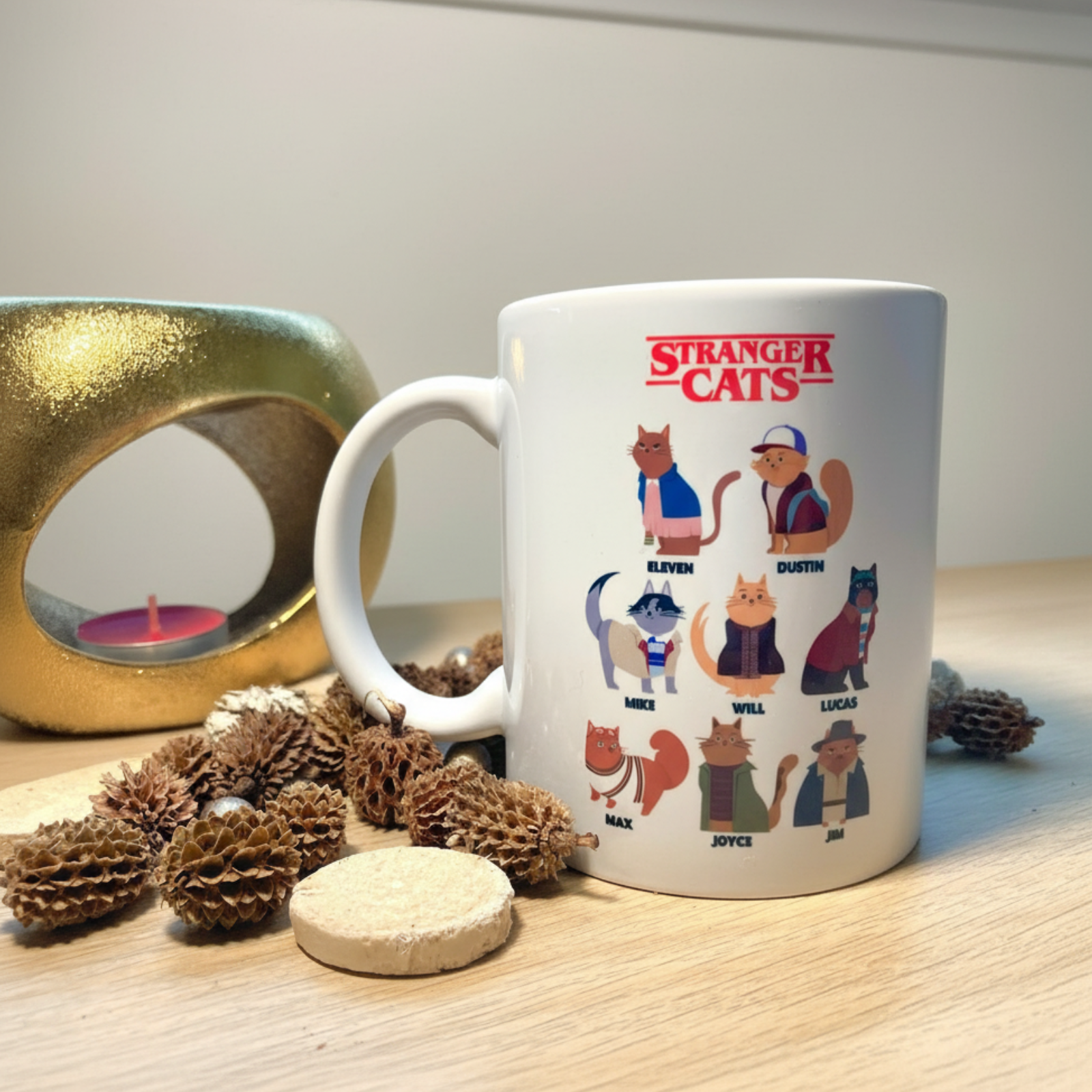 Stranger Things Mug Gift Stranger Things Stranger Things Merch Ceramic Mug For Fans Birthday Gift