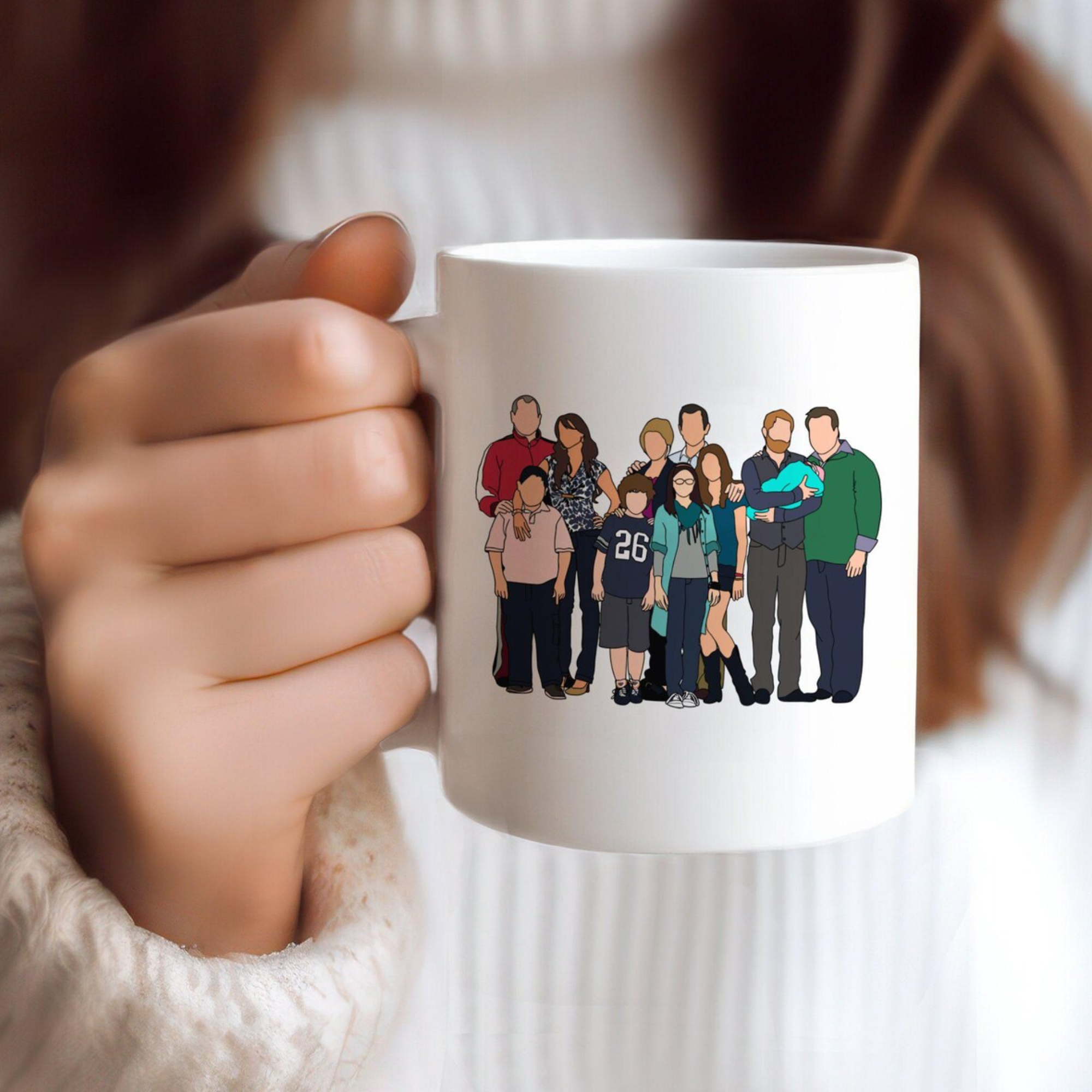 Modern Family TV Show Ceramic Coffee Mug