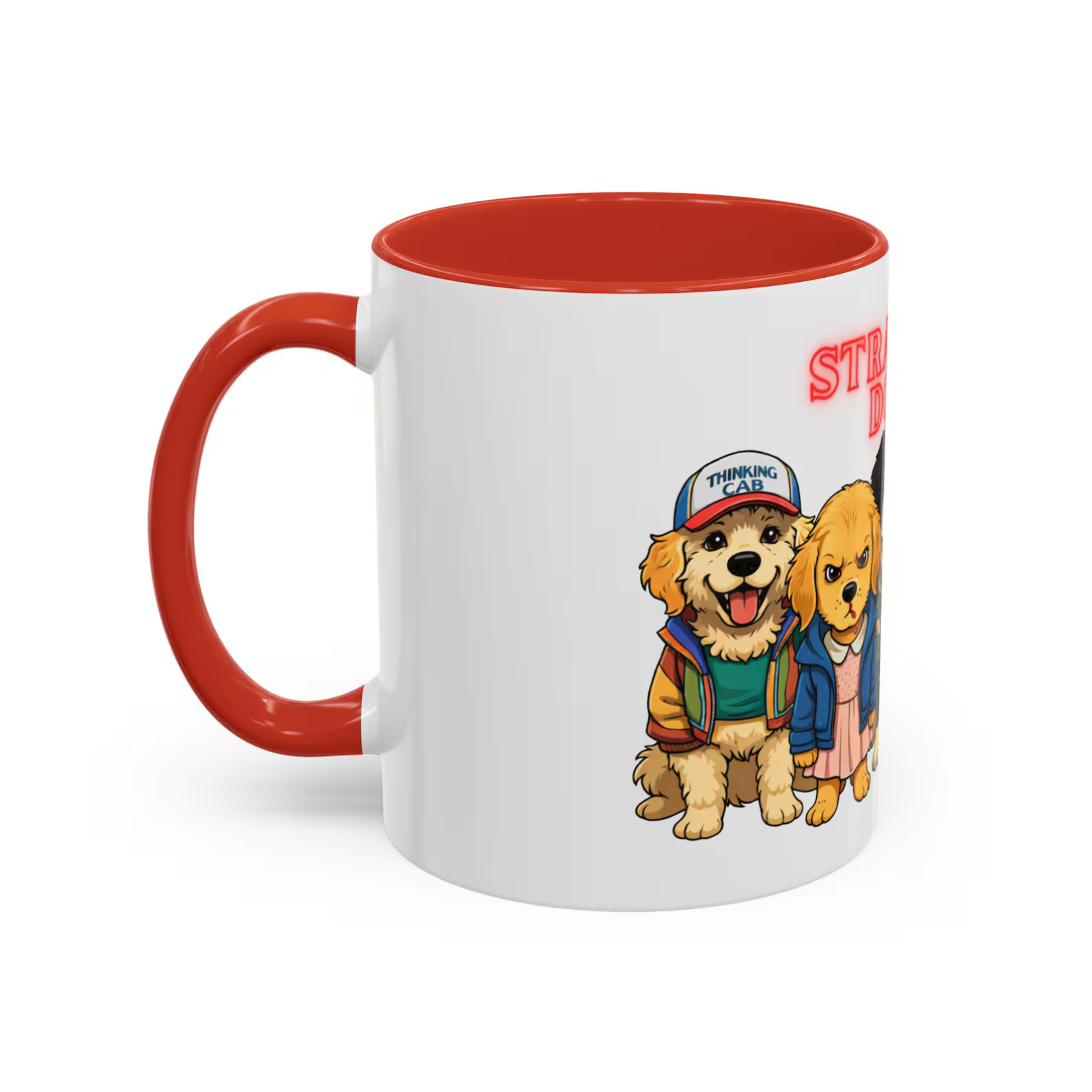 Stranger Dogs Mug, Wraparound Design, Accent Coffee Mug 11oz or 15oz