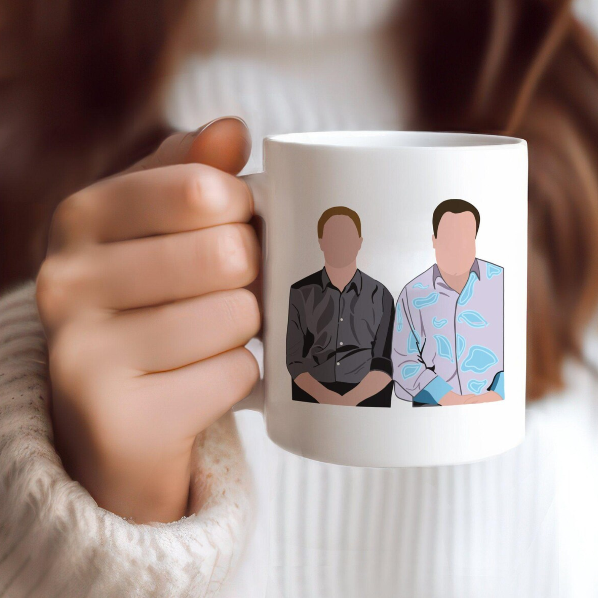 Modern Family Cam & Mitch Ceramic Coffee Mug - TV Show Gift