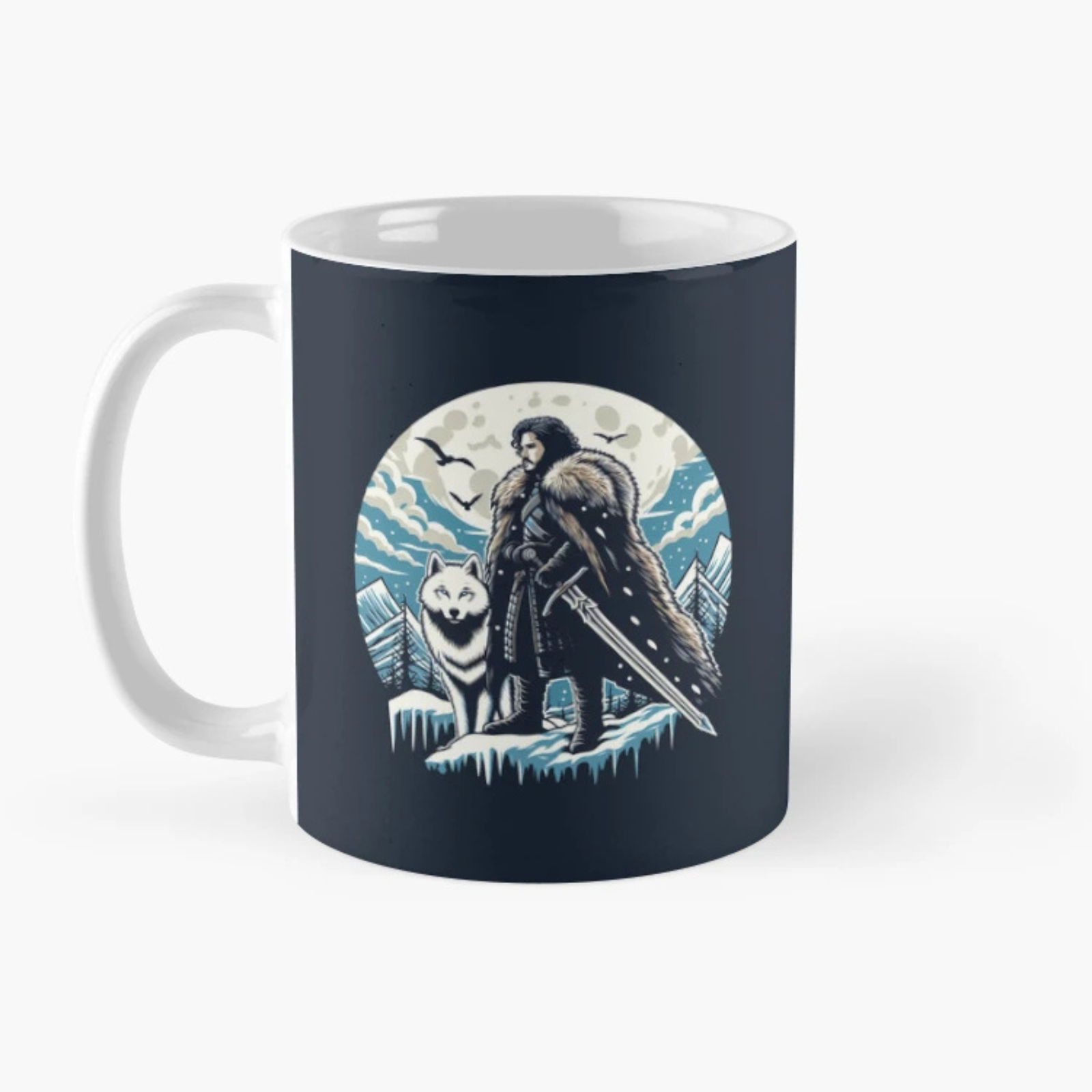 Jon Snow Game of Thrones Coffee Mug